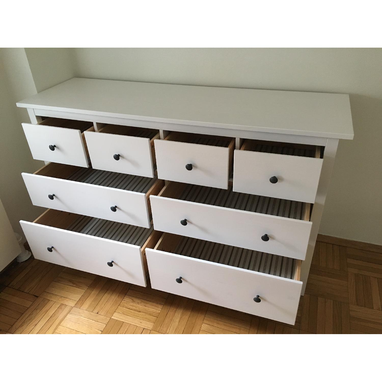Ikea 8Drawer Dresser in White Stain AptDeco