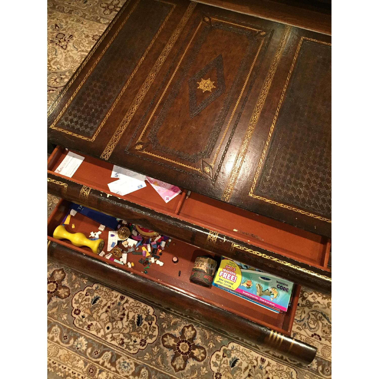 Maitland-Smith Stacked Books Coffee Table - image-4
