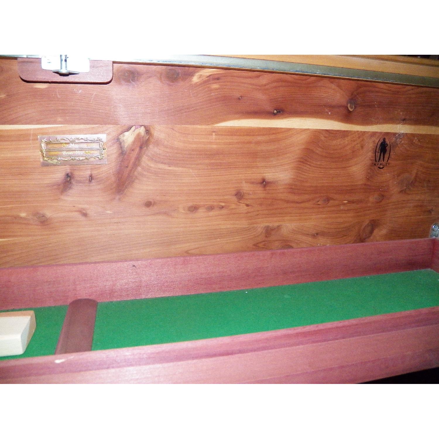 Blond Mahogany Mid-Century Cedar Chest - image-9