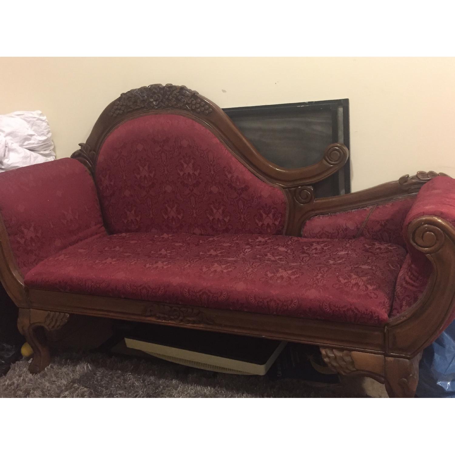 Raymour & Flanigan Victorian Sofa - image-4