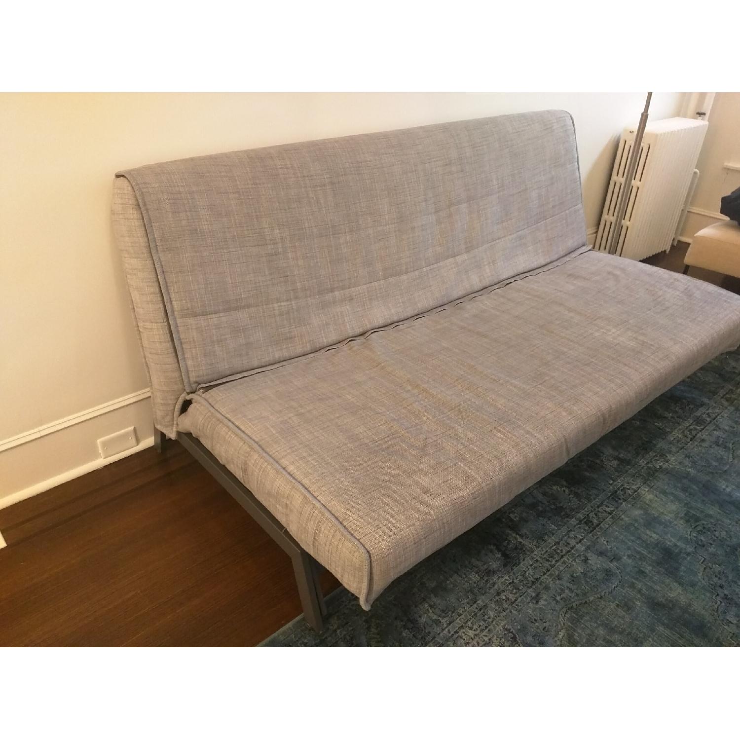 Ikea Beddinge Lovas Gray Sleeper Sofa Bed - image-3
