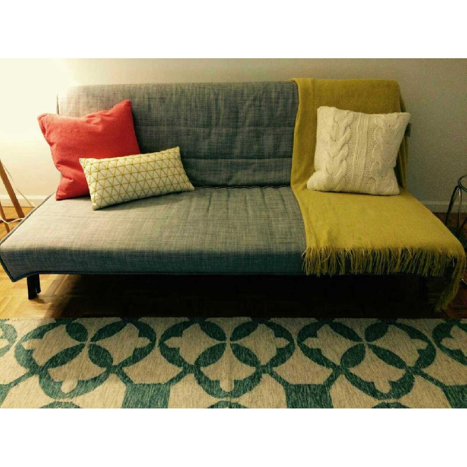 Ikea Beddinge Lovas Gray Sleeper Sofa Bed - image-4