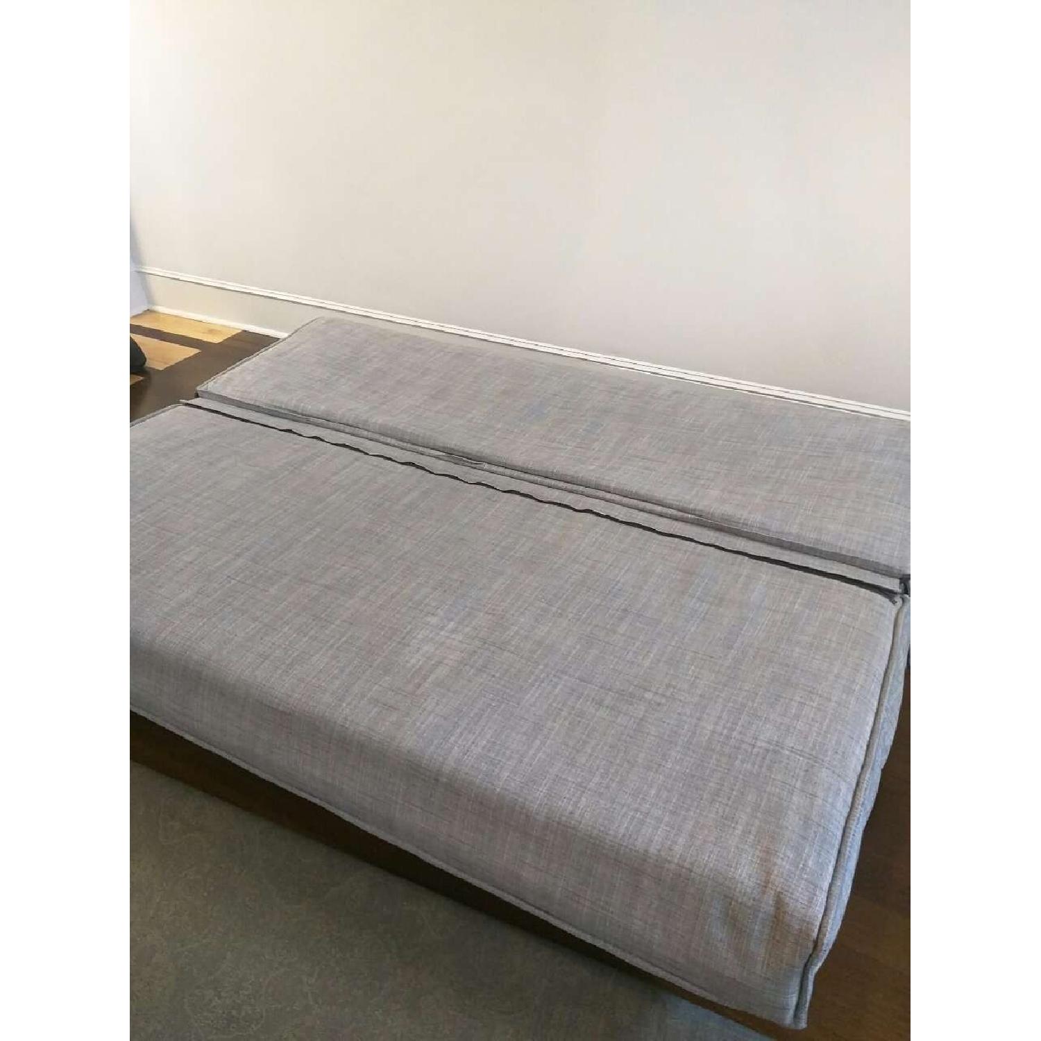 Ikea Beddinge Lovas Gray Sleeper Sofa Bed - image-5