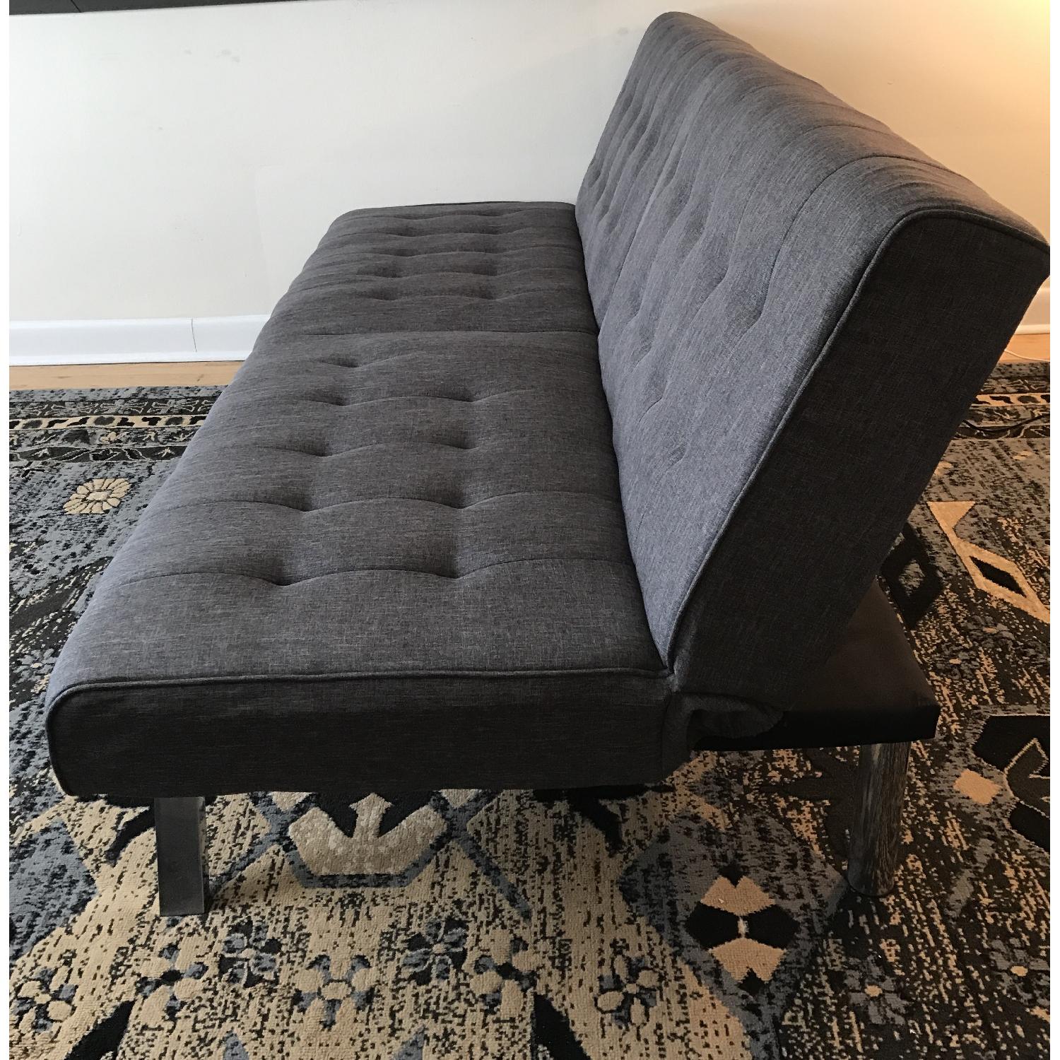 Dorel Home Products Emily Futon in Gray - image-2