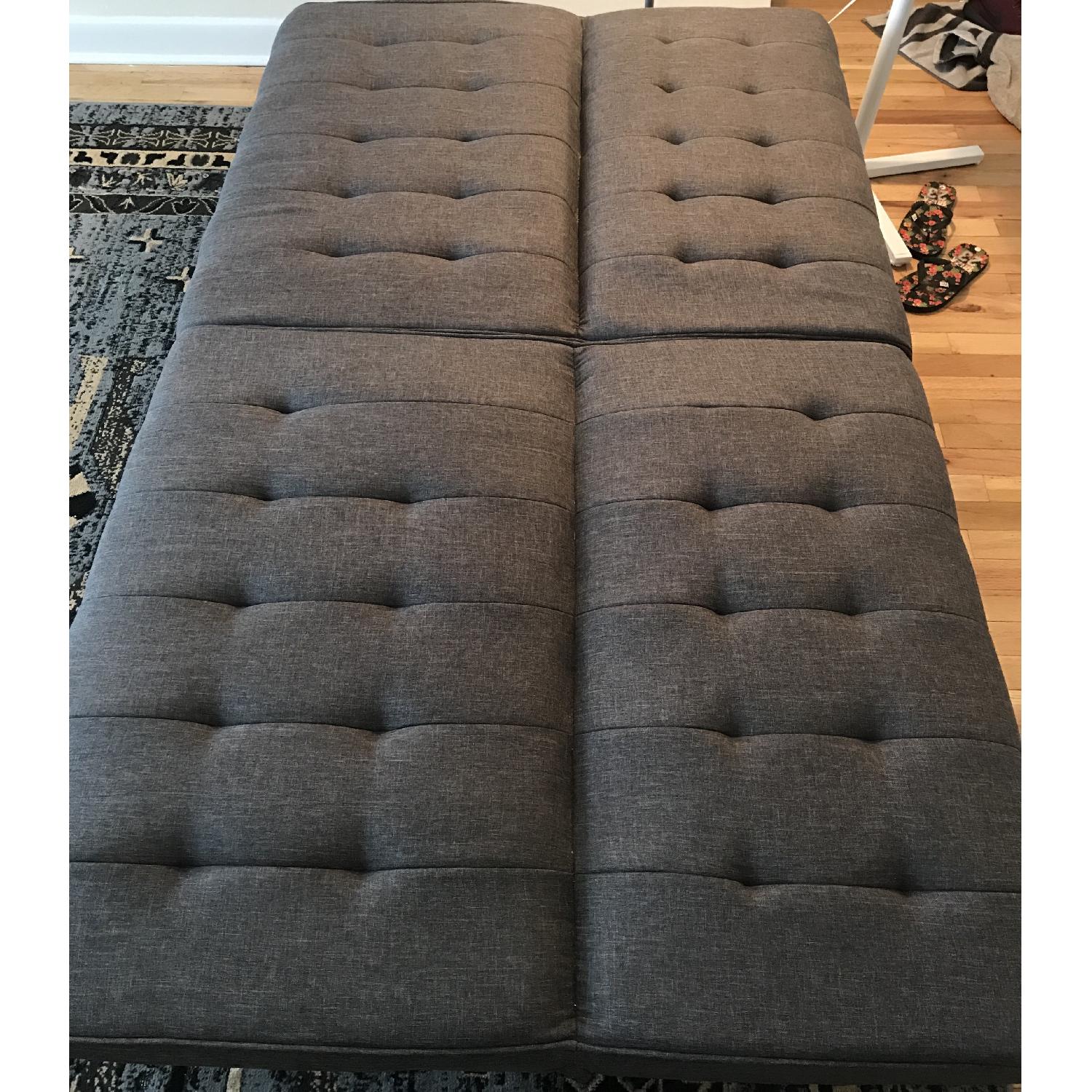 Dorel Home Products Emily Futon in Gray - image-3