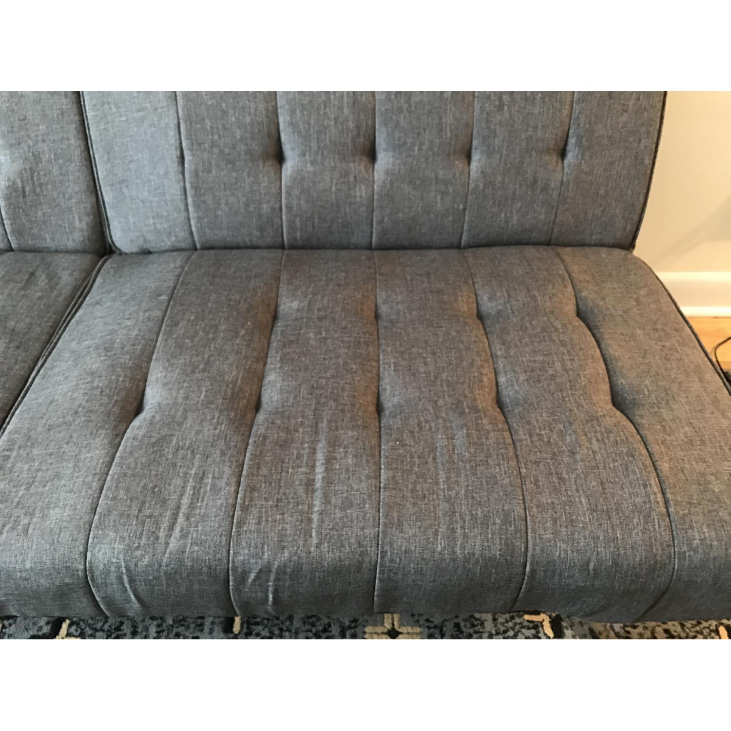 Dorel Home Products Emily Futon in Gray - image-5