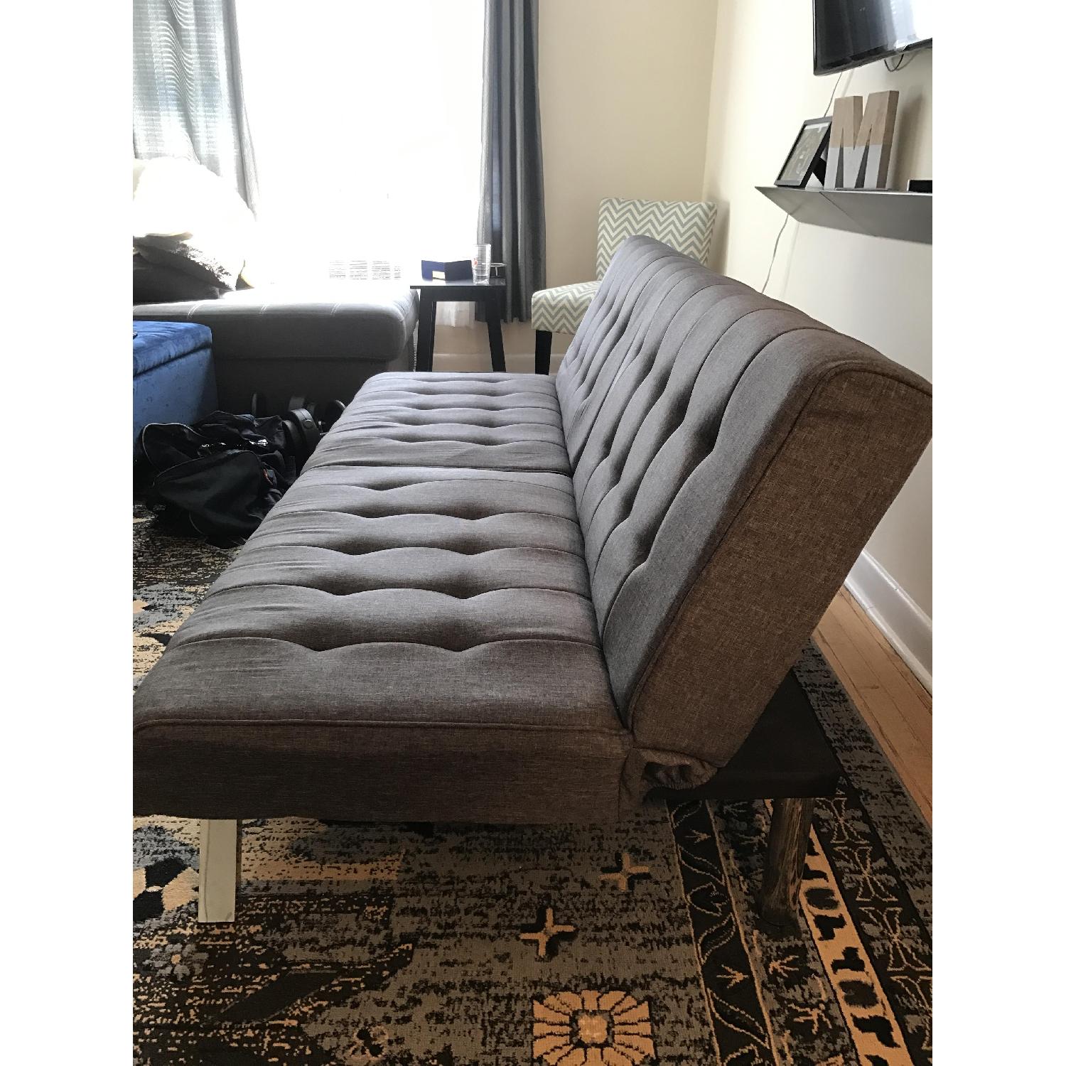 Dorel Home Products Emily Futon in Gray - image-6