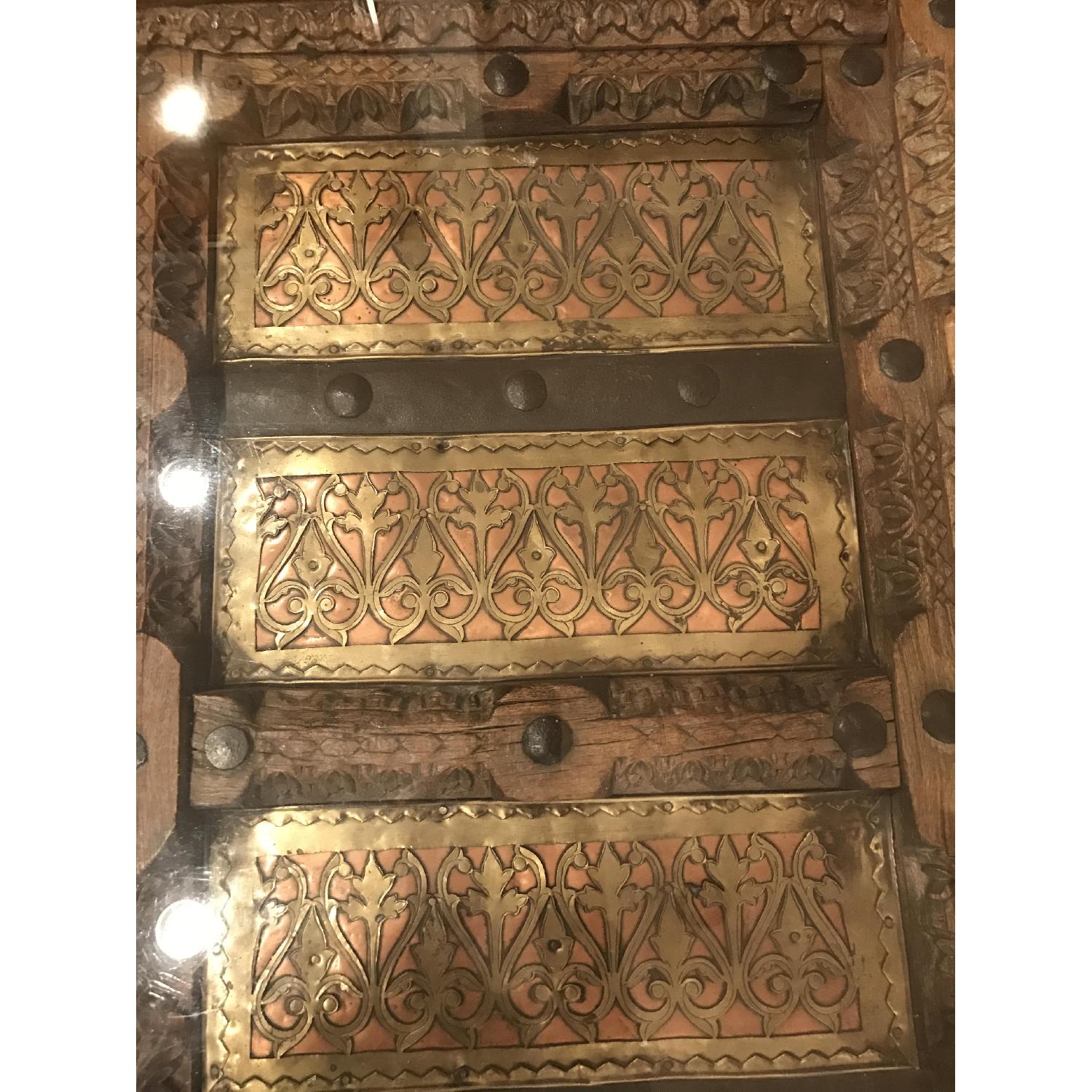 Medieval Indian Door Coffee Table - image-2