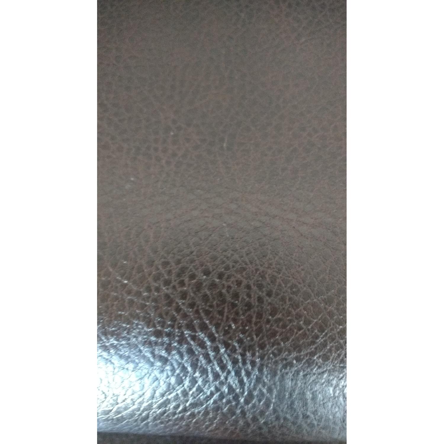 Faux Leather Couch + Loveseat + Chair - image-5