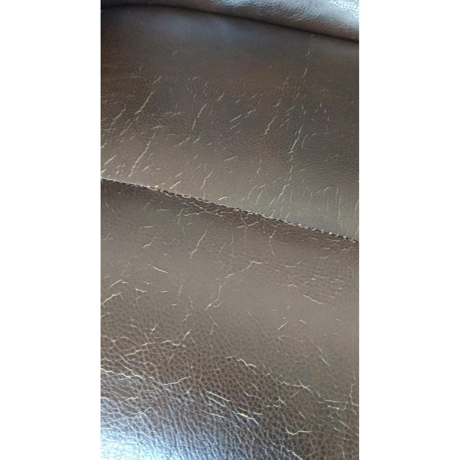 Faux Leather Couch + Loveseat + Chair - image-6