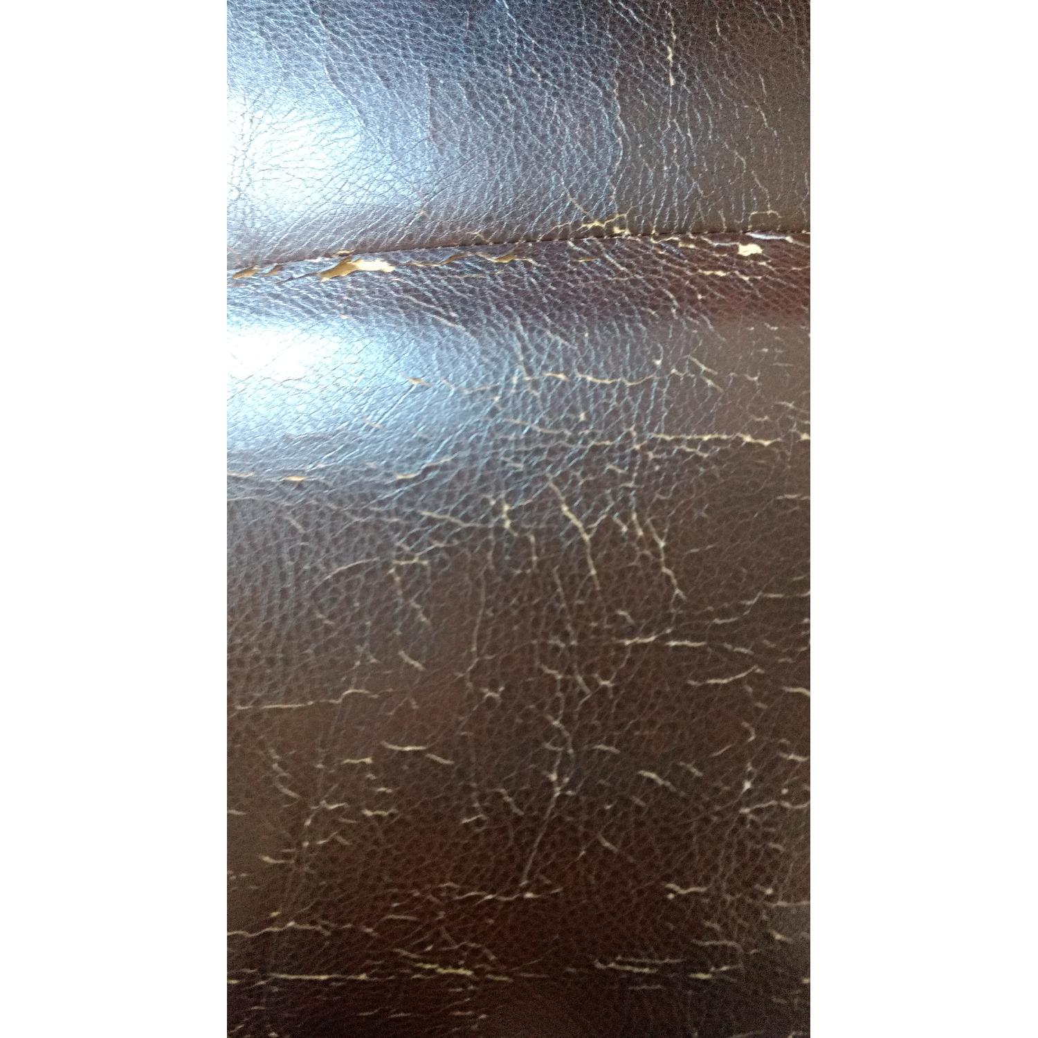 Faux Leather Couch + Loveseat + Chair - image-14