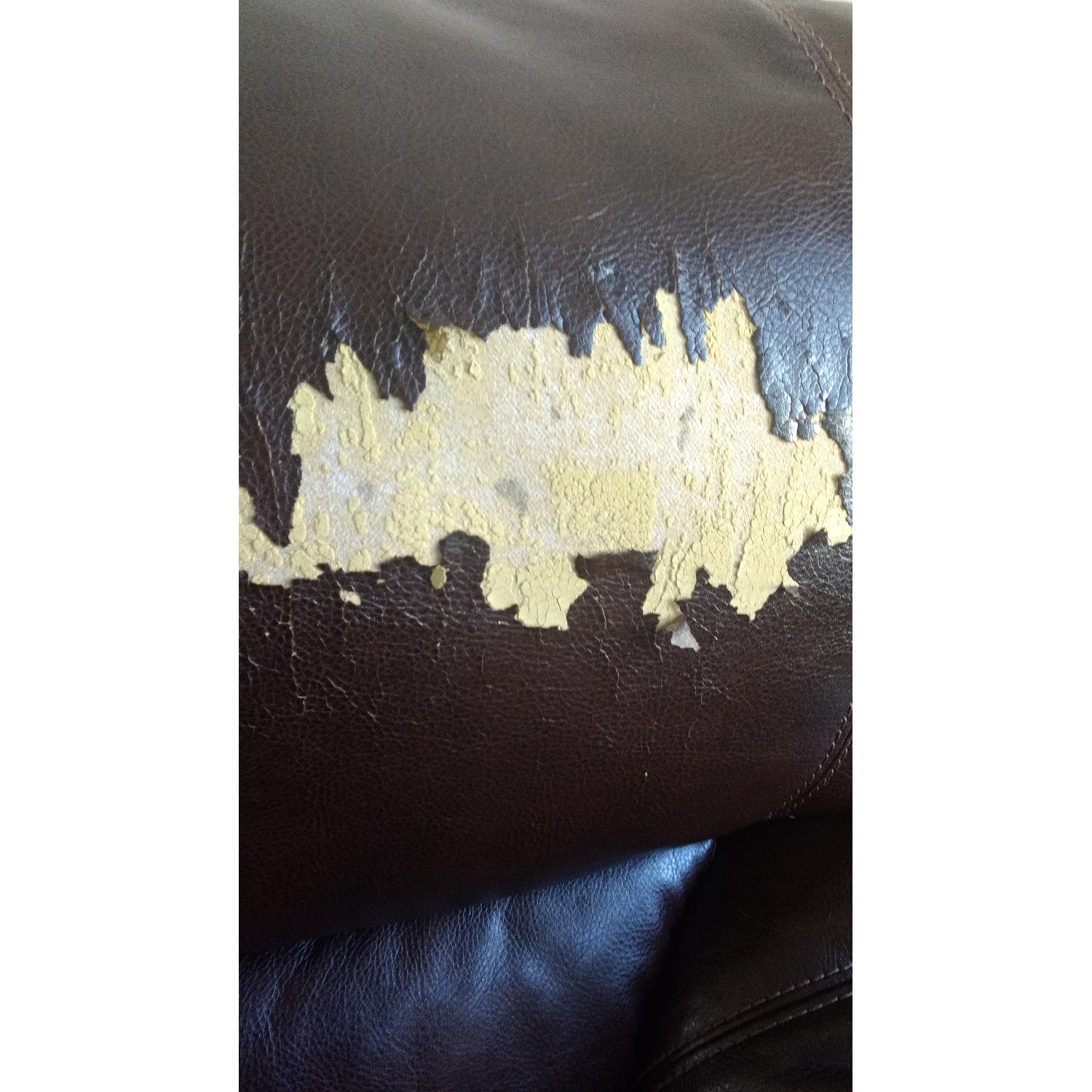 Faux Leather Couch + Loveseat + Chair - image-19