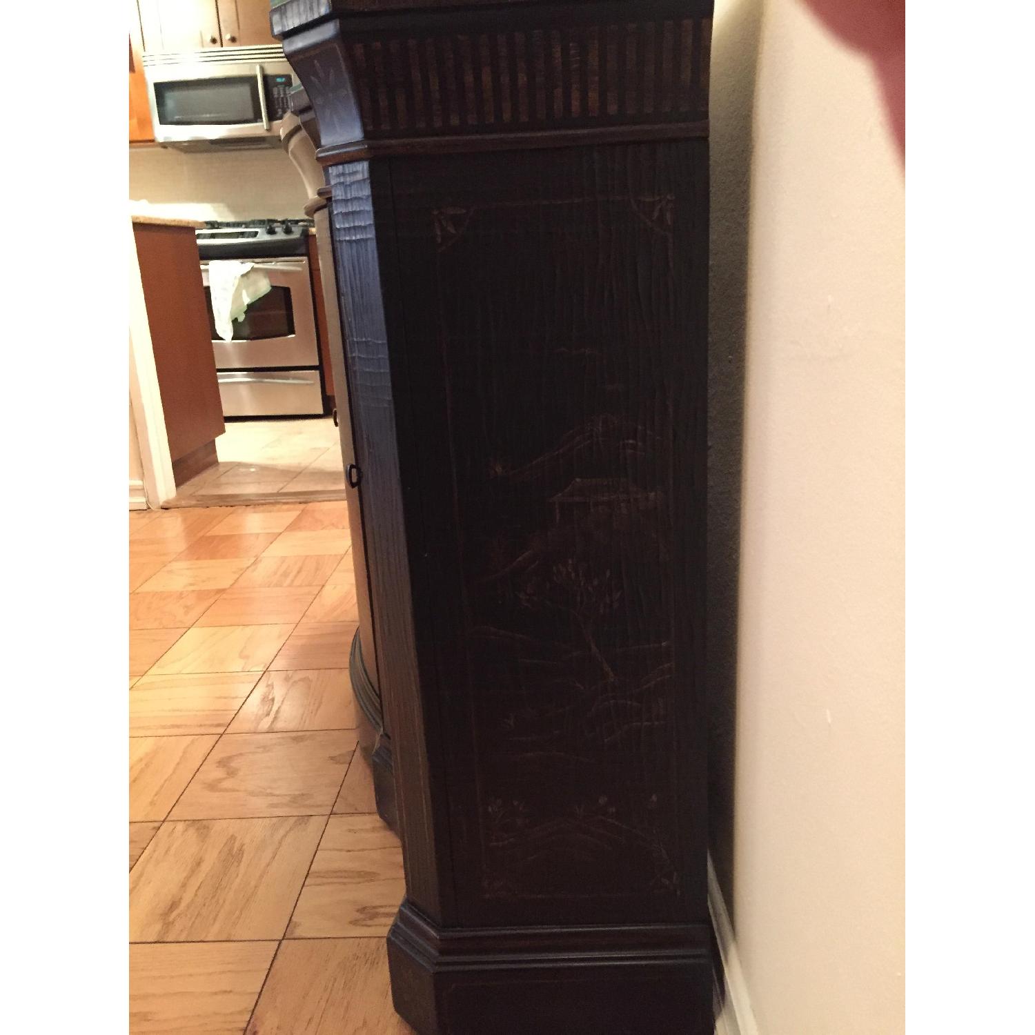 Ethan Allen Vivianne Serpentine Console - image-3