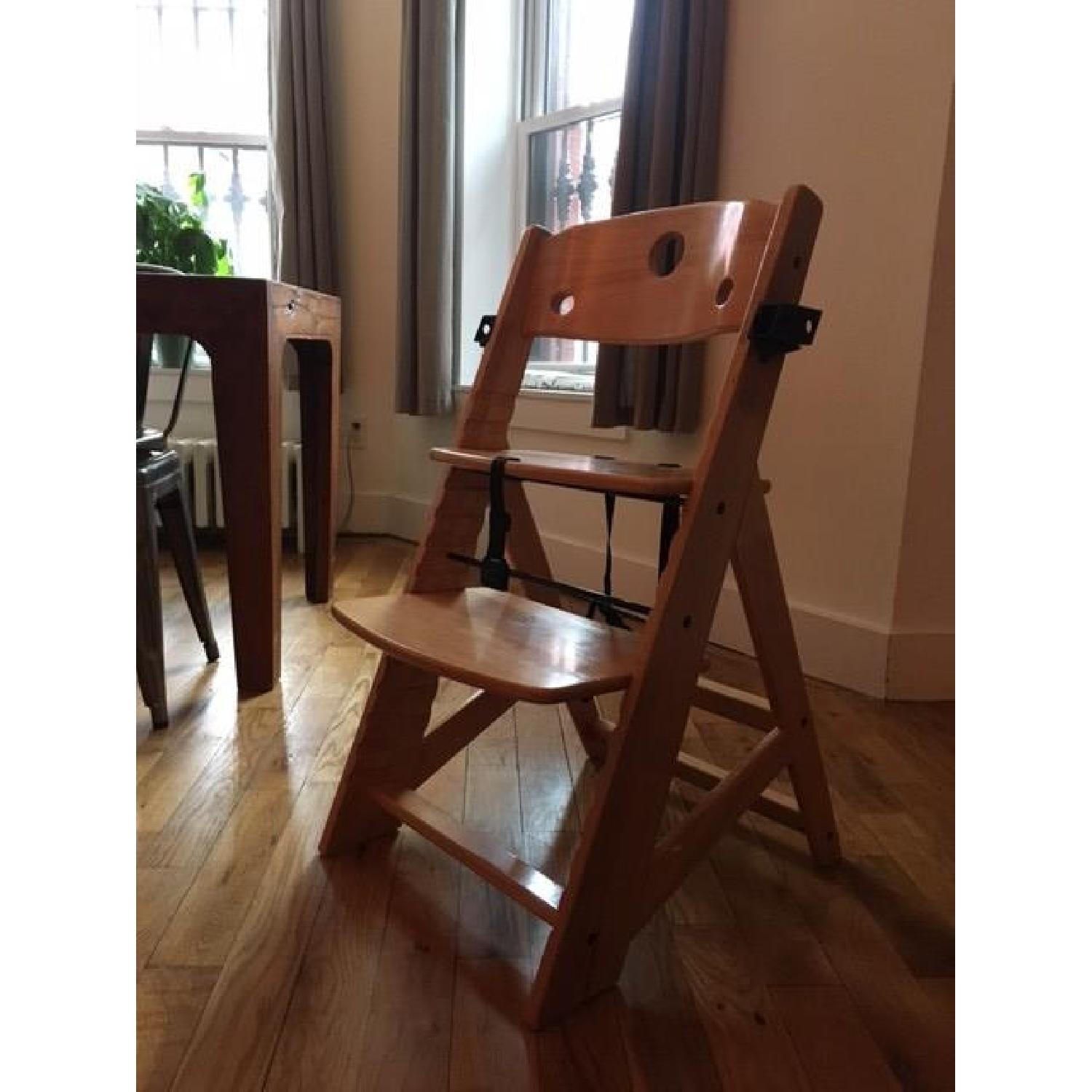 Keekaroo Adjustable Wooden High Chair - image-2