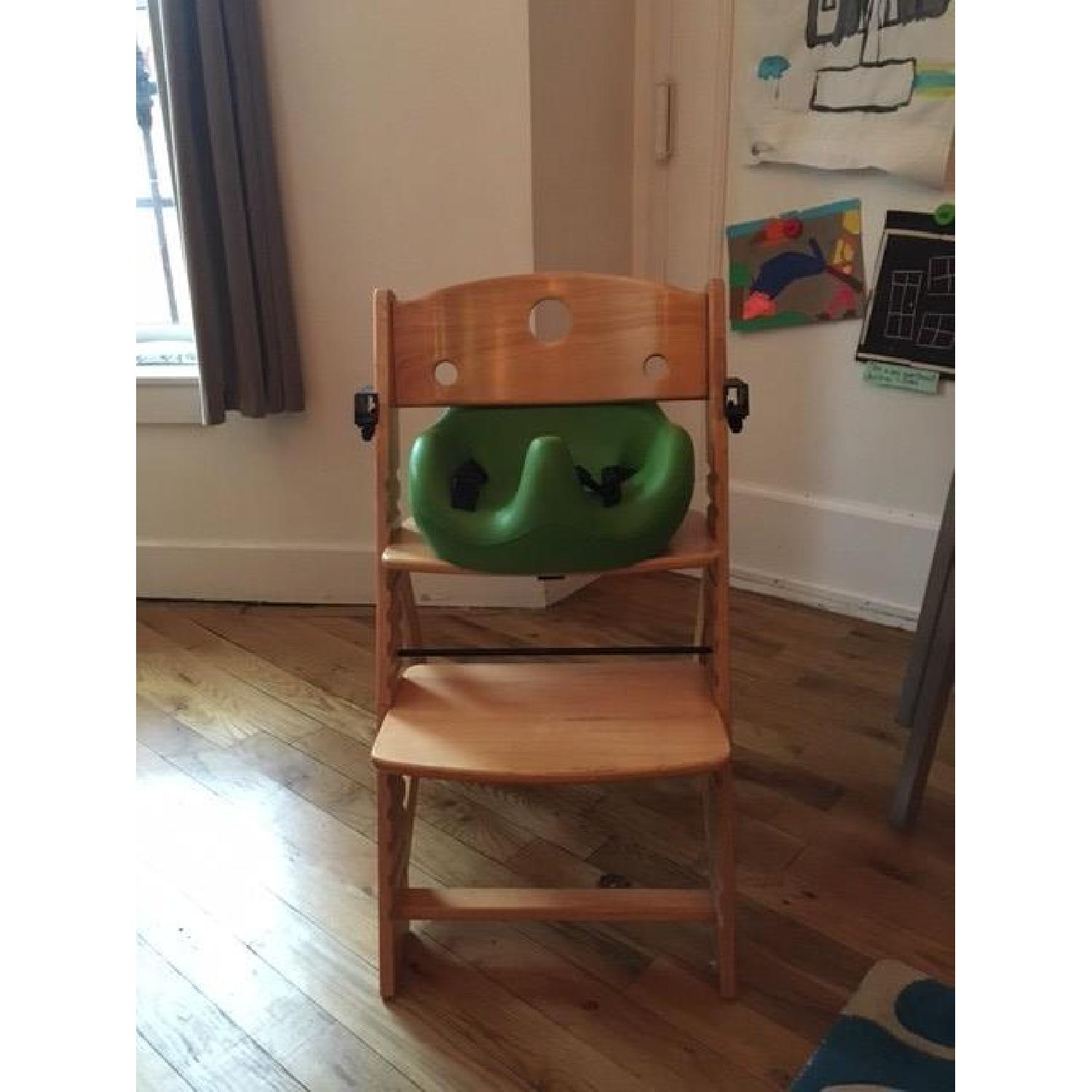 Keekaroo Adjustable Wooden High Chair - image-7
