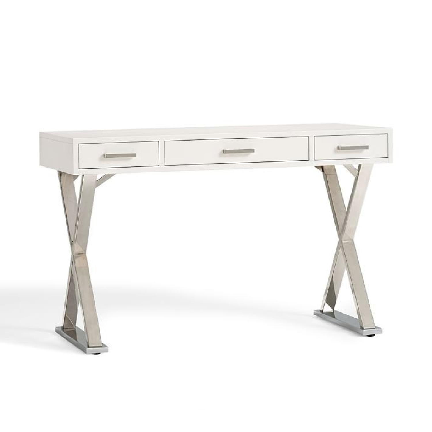 Pottery Barn Ava Desk w/ Drawers - image-1