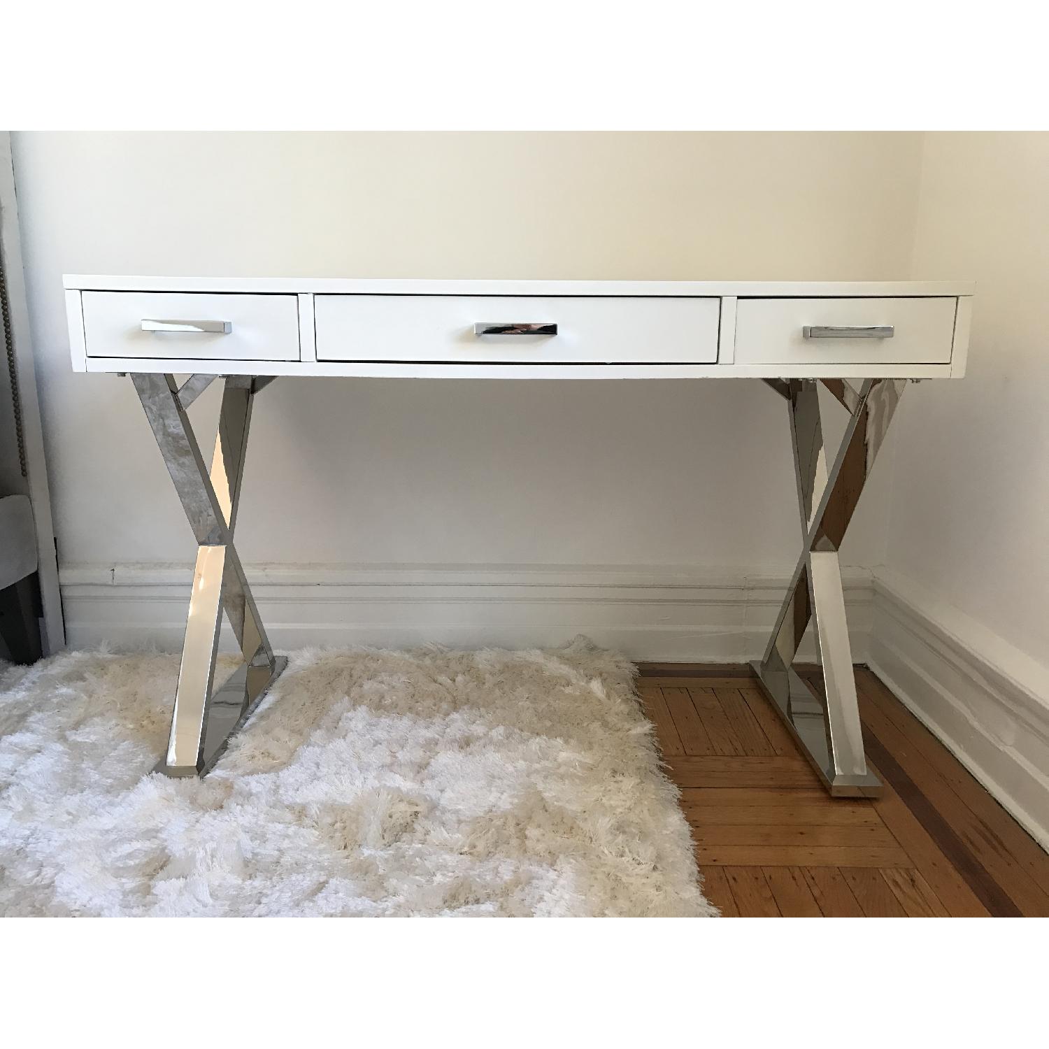 Pottery Barn Ava Desk w/ Drawers - image-2