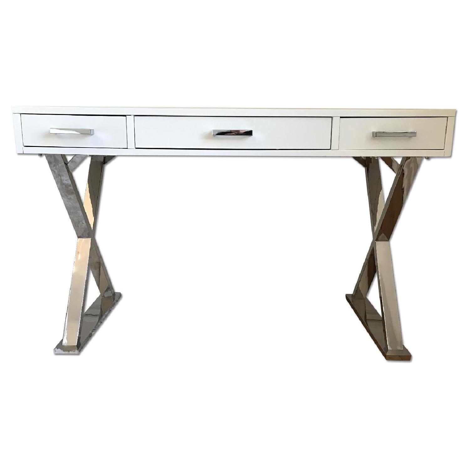Pottery Barn Ava Desk w/ Drawers - image-0