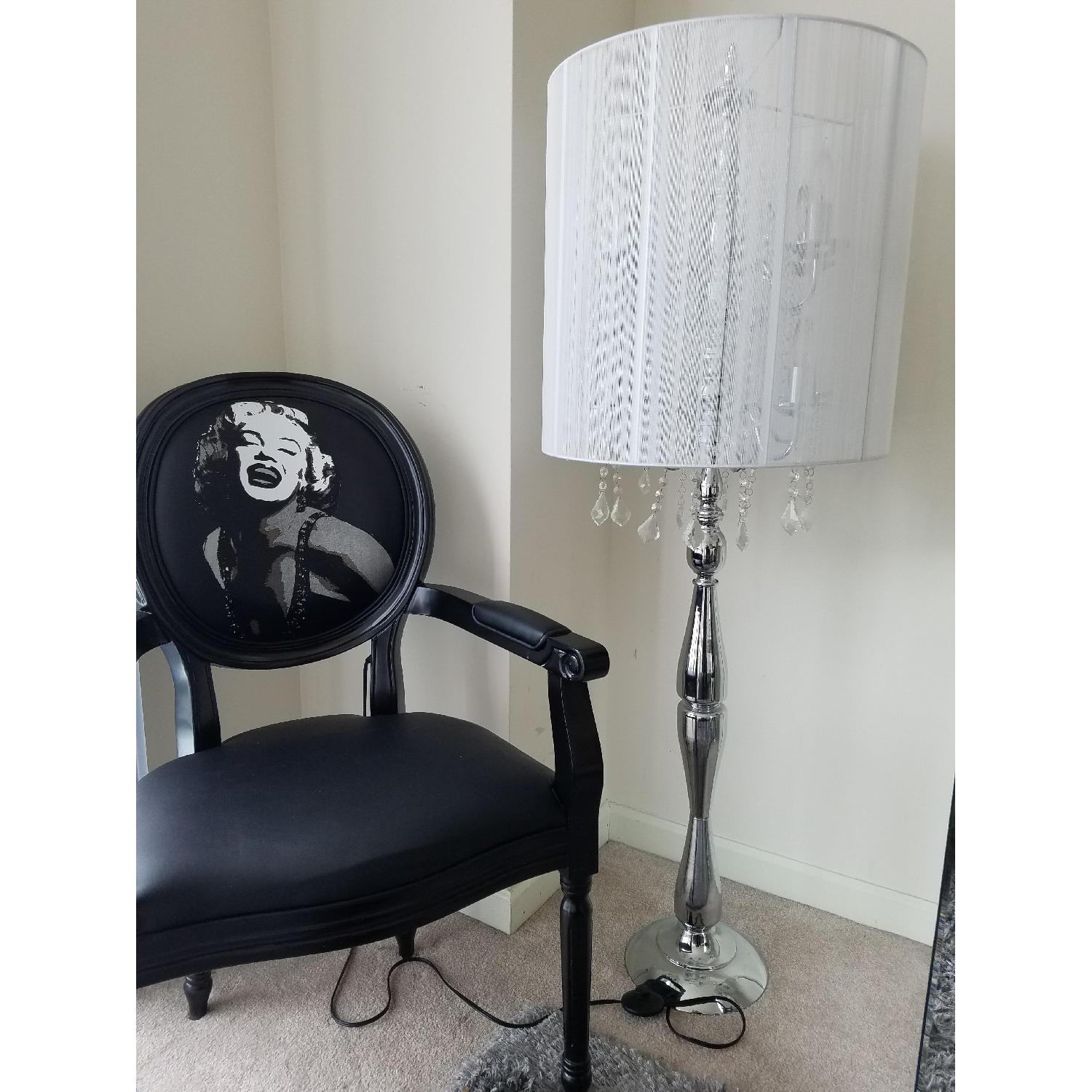 Modani Cassiopeia Contemporary Floor Lamp in White - image-2