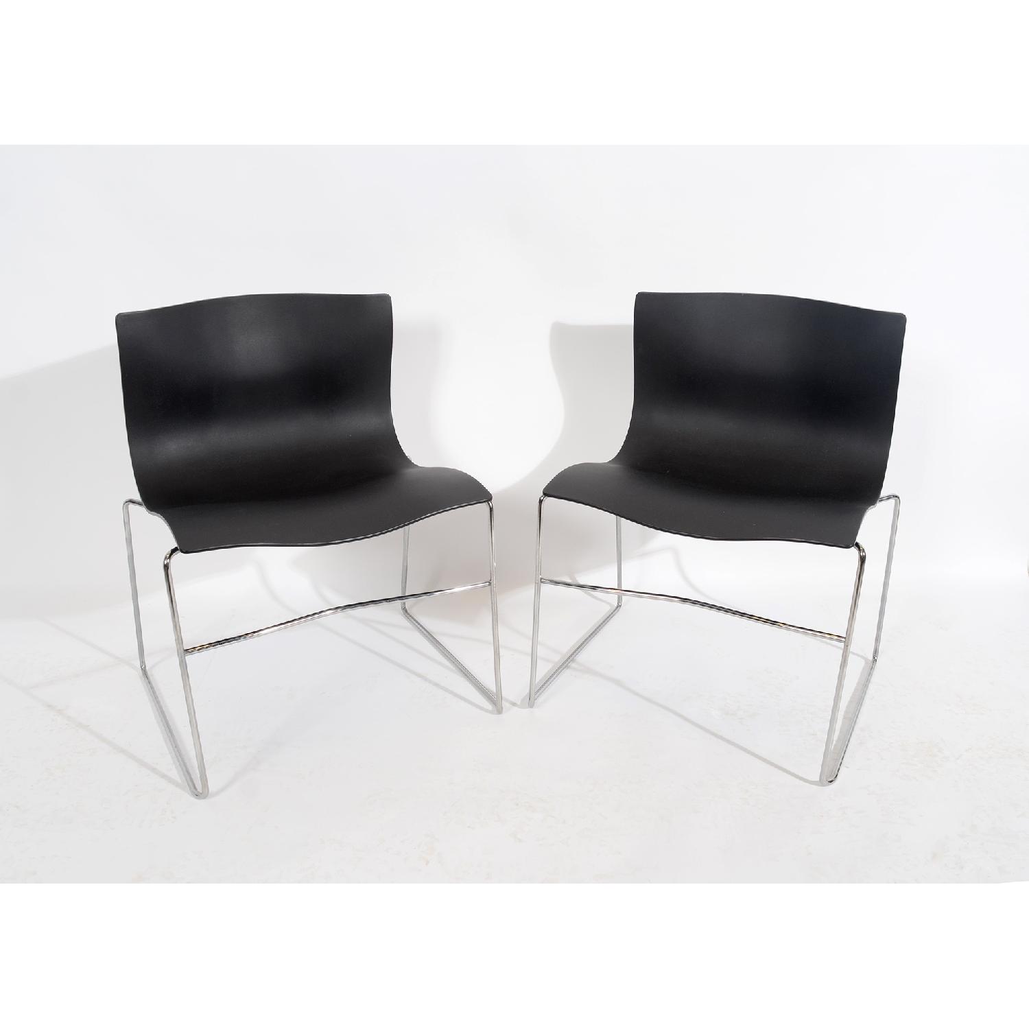 Vignelli for Knoll Mid Century Modern Handkerchief Chairs - image-1