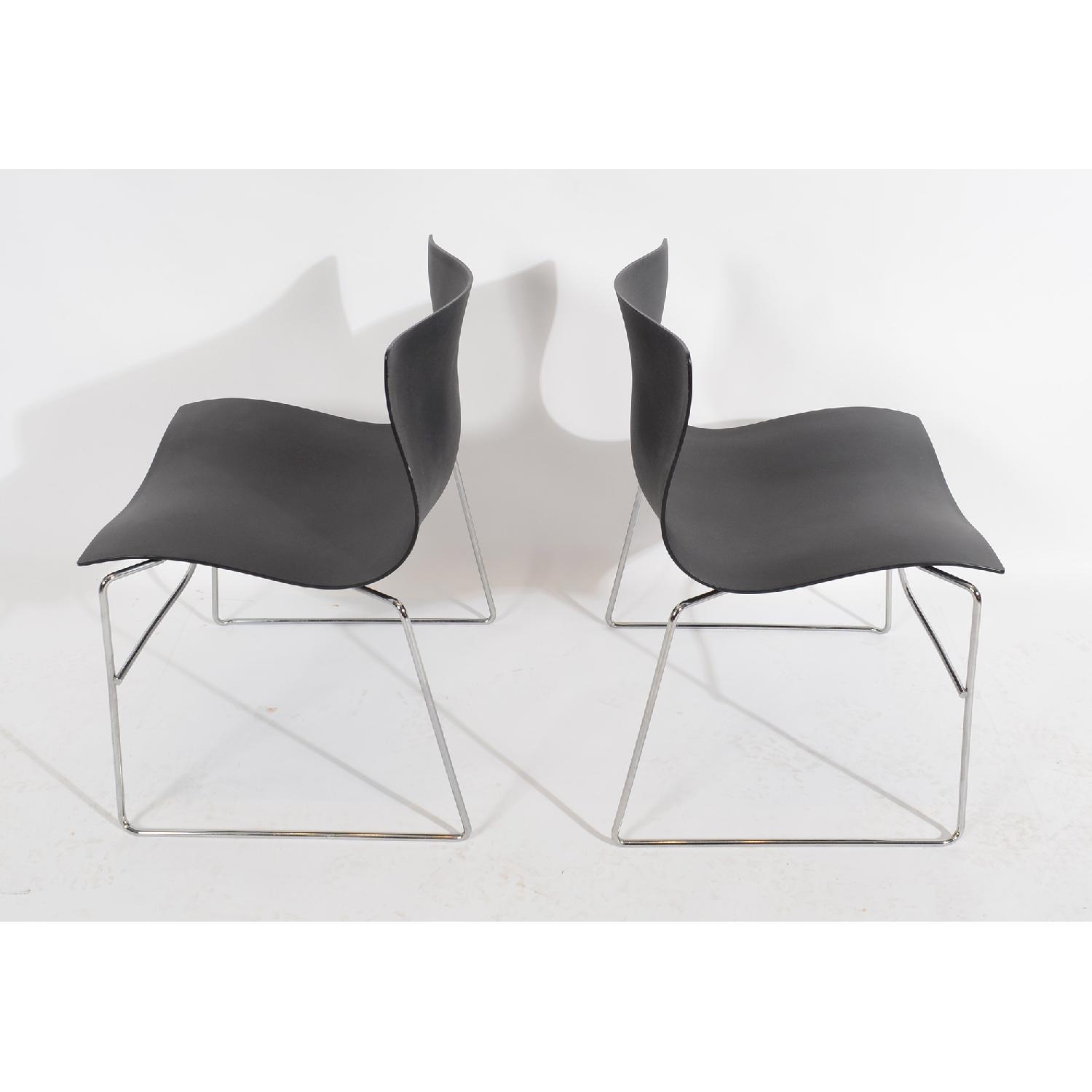 Vignelli for Knoll Mid Century Modern Handkerchief Chairs - image-2