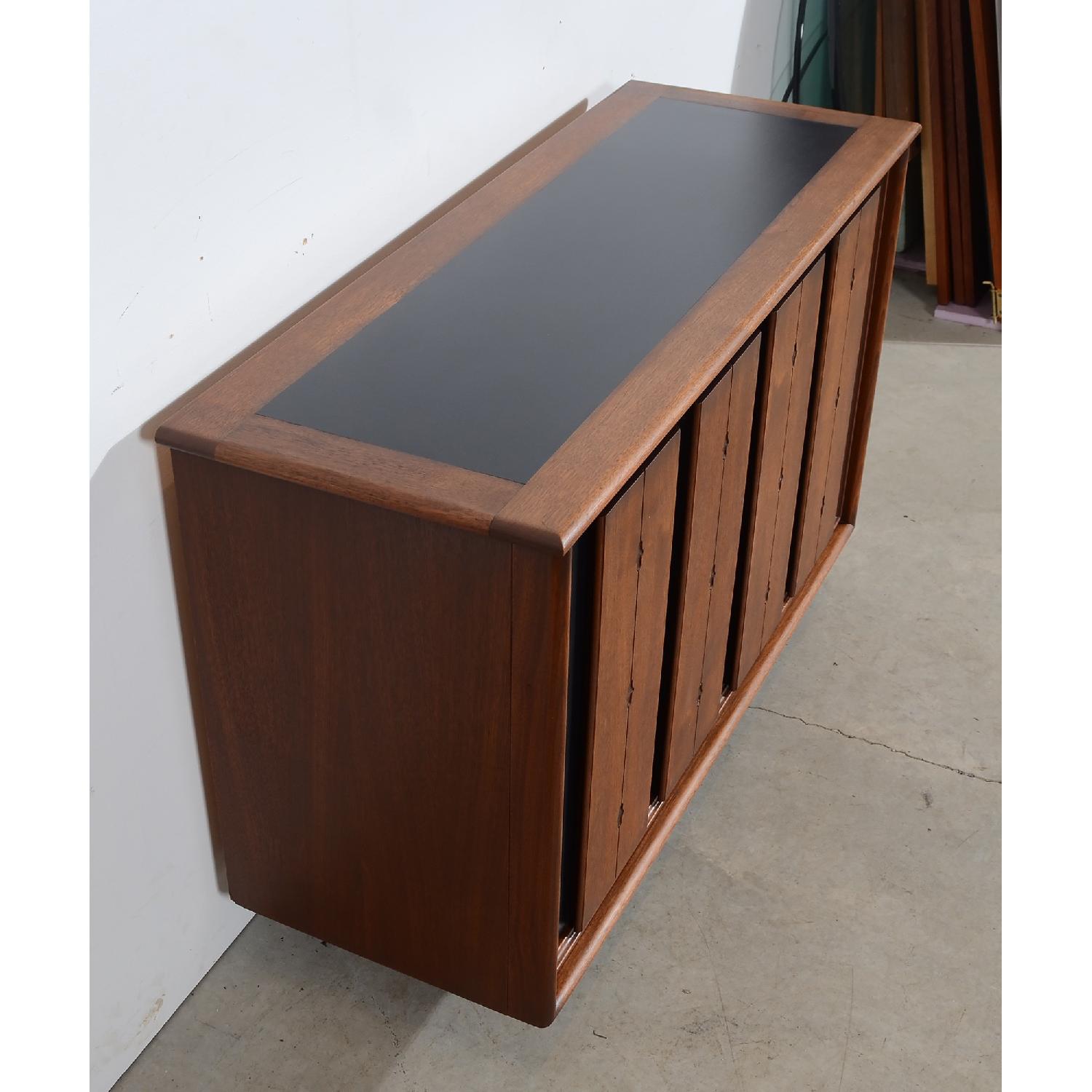 Mid Century Modern Walnut Console/Entertainment Unit - image-4
