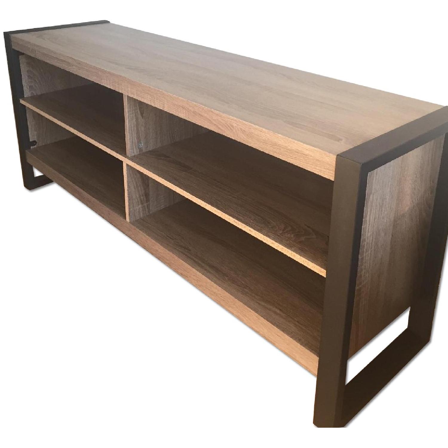 Mercury Row Media Console/Bookshelf - image-0