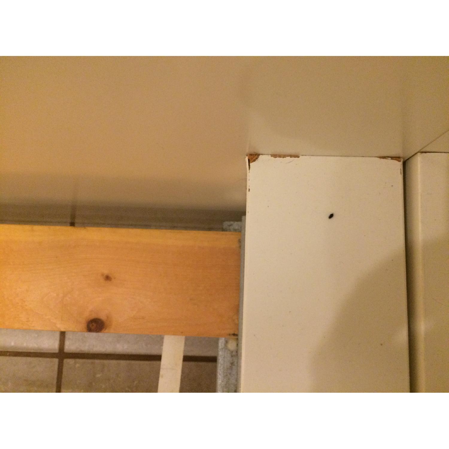 Ikea Malm Full-Size Bed Frame + Night Stand - image-2