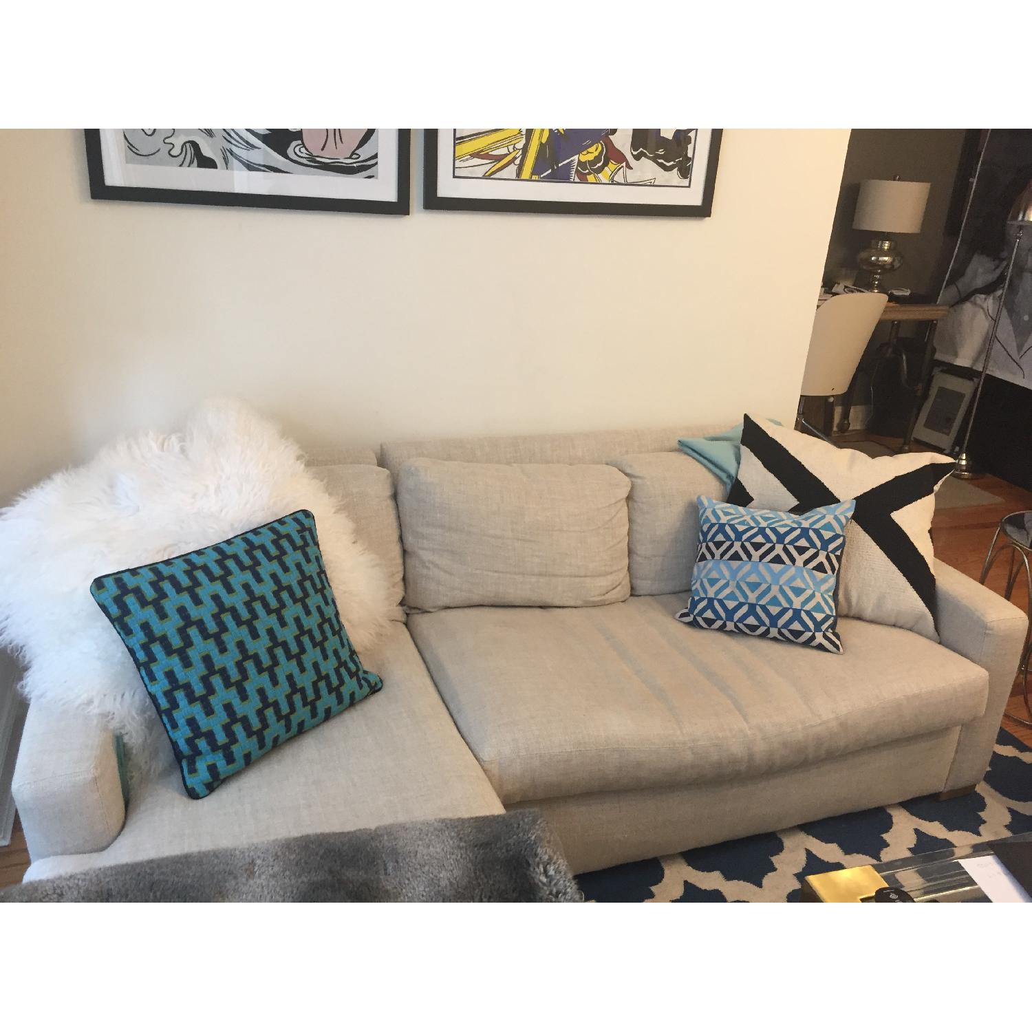 Restoration Hardware L-Shape Sofa - image-1