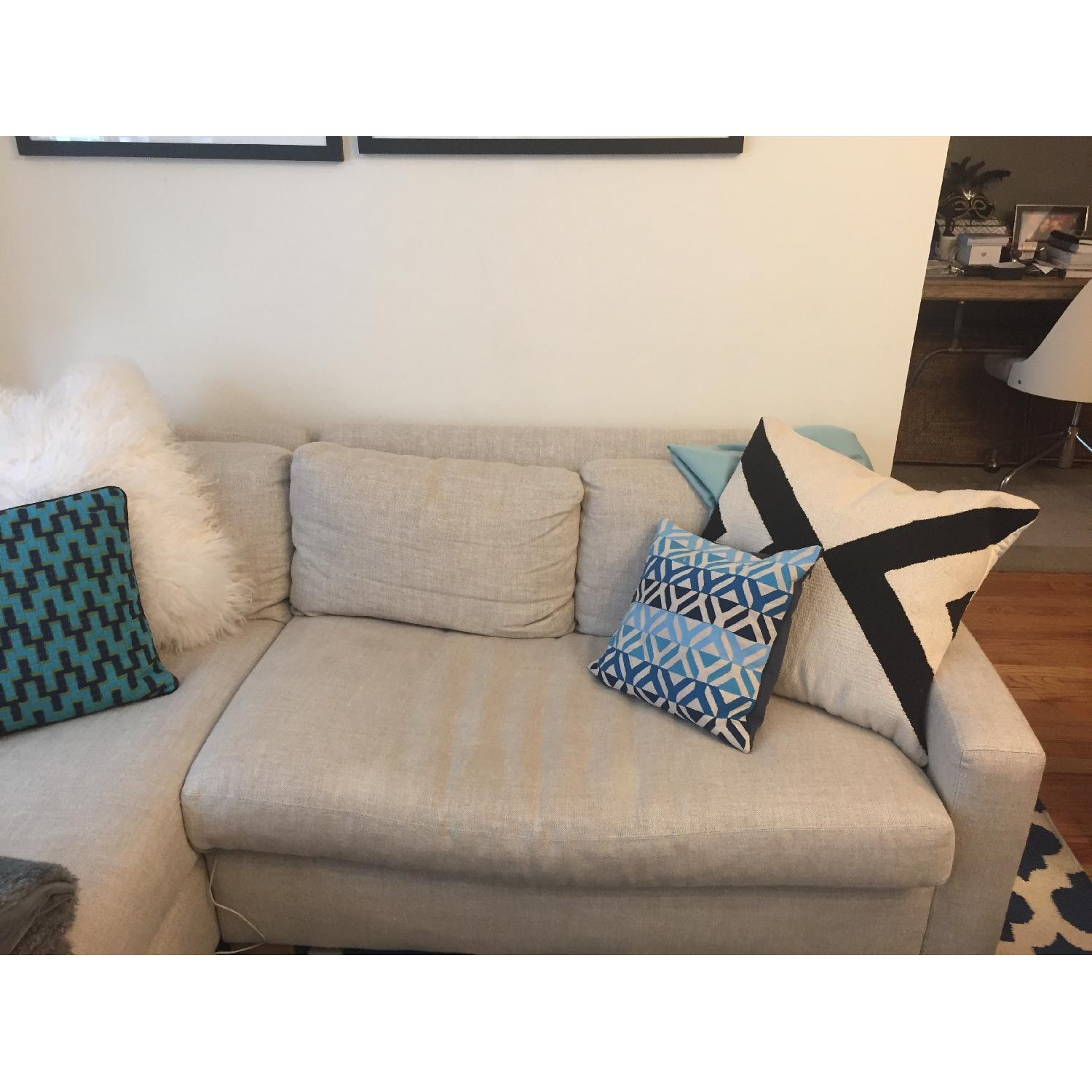 Restoration Hardware L-Shape Sofa - image-2