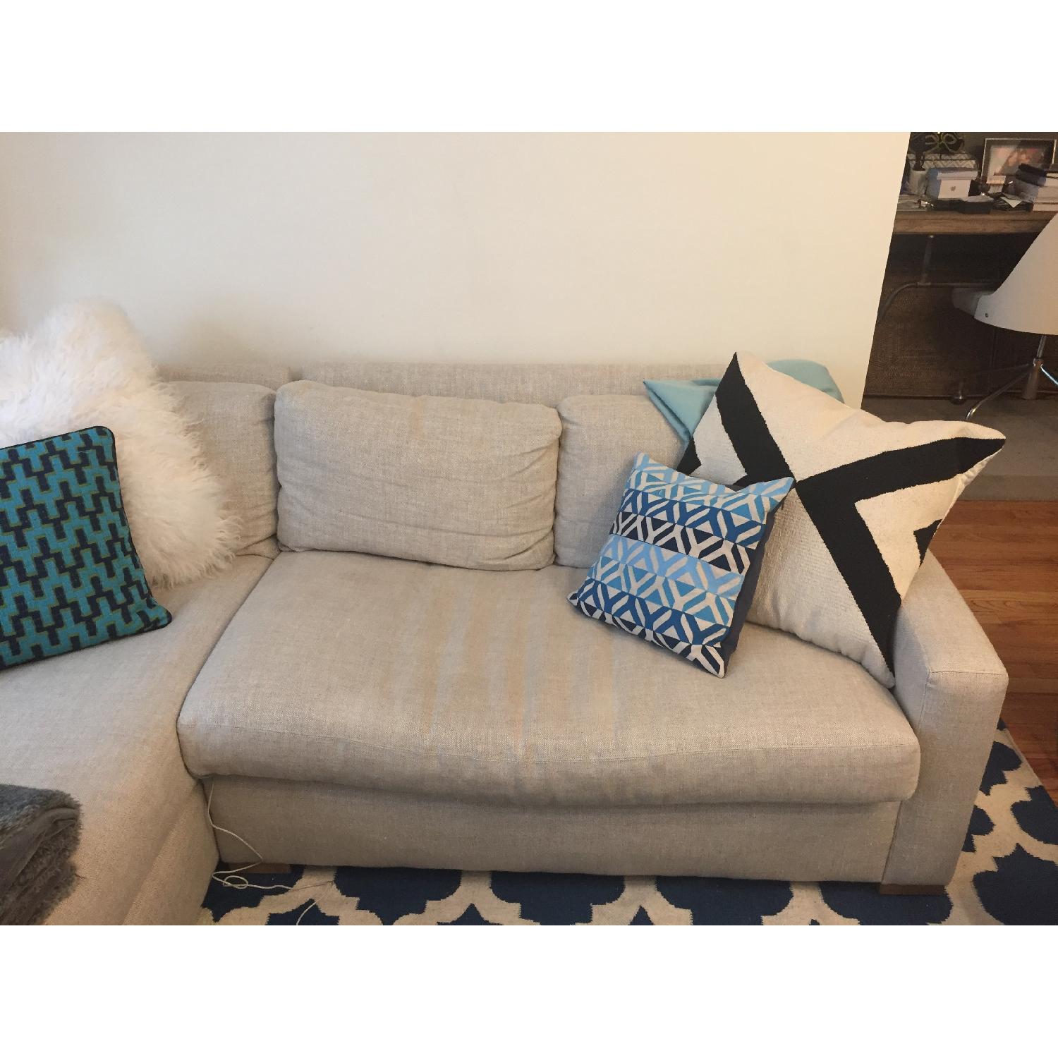 Restoration Hardware L-Shape Sofa - image-3