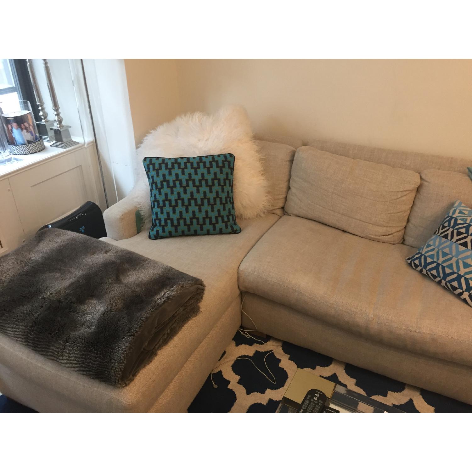 Restoration Hardware L-Shape Sofa - image-4