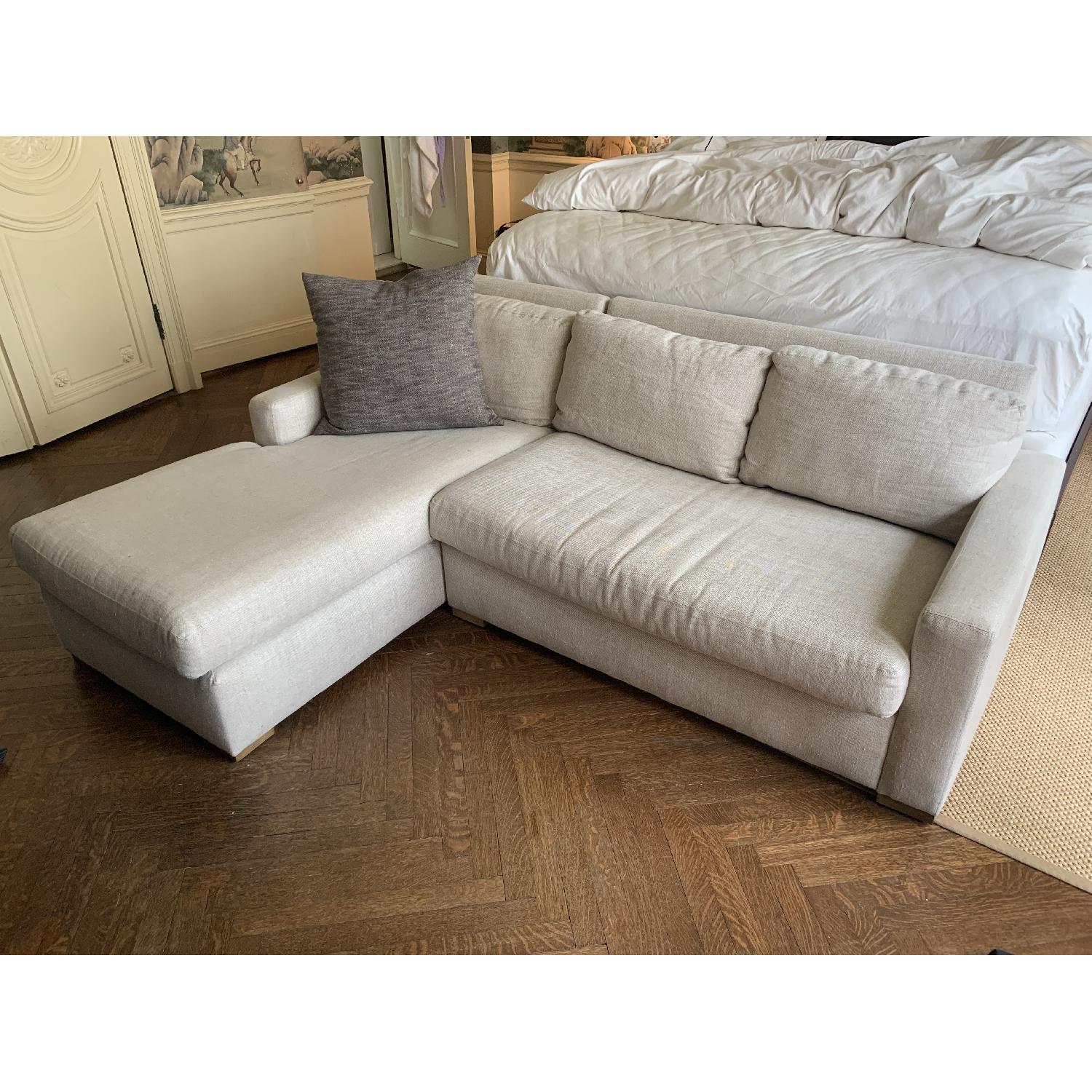 Restoration Hardware L-Shape Sofa - image-6