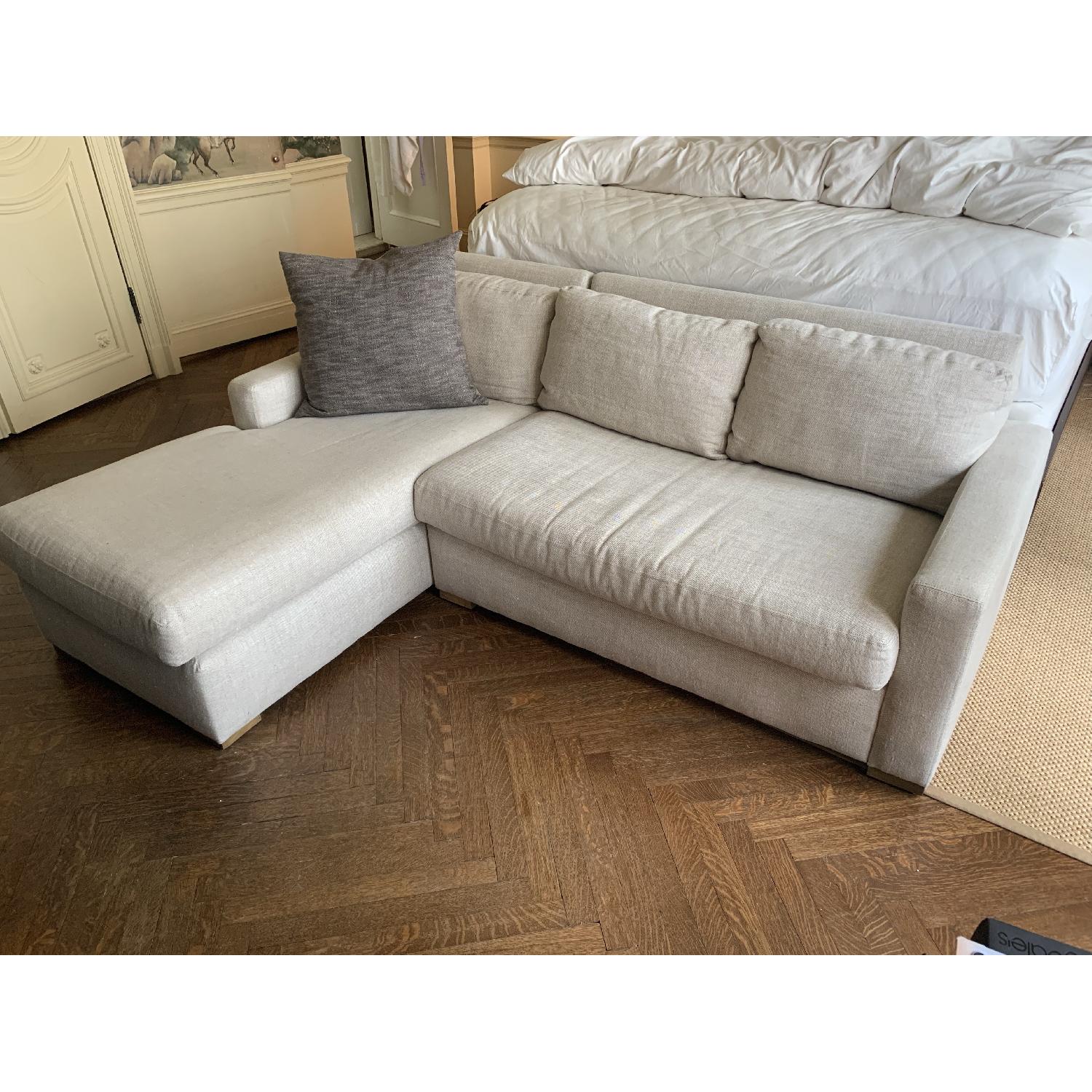 Restoration Hardware L-Shape Sofa - image-8
