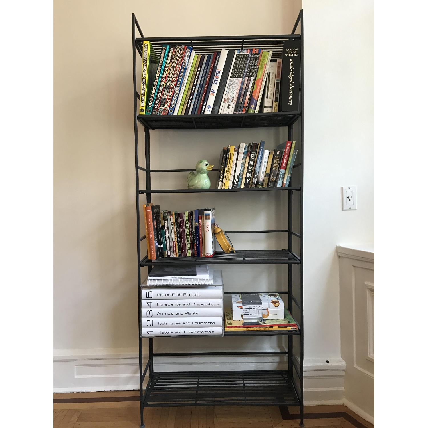 Container Store Modern Metal Bookcase - image-1