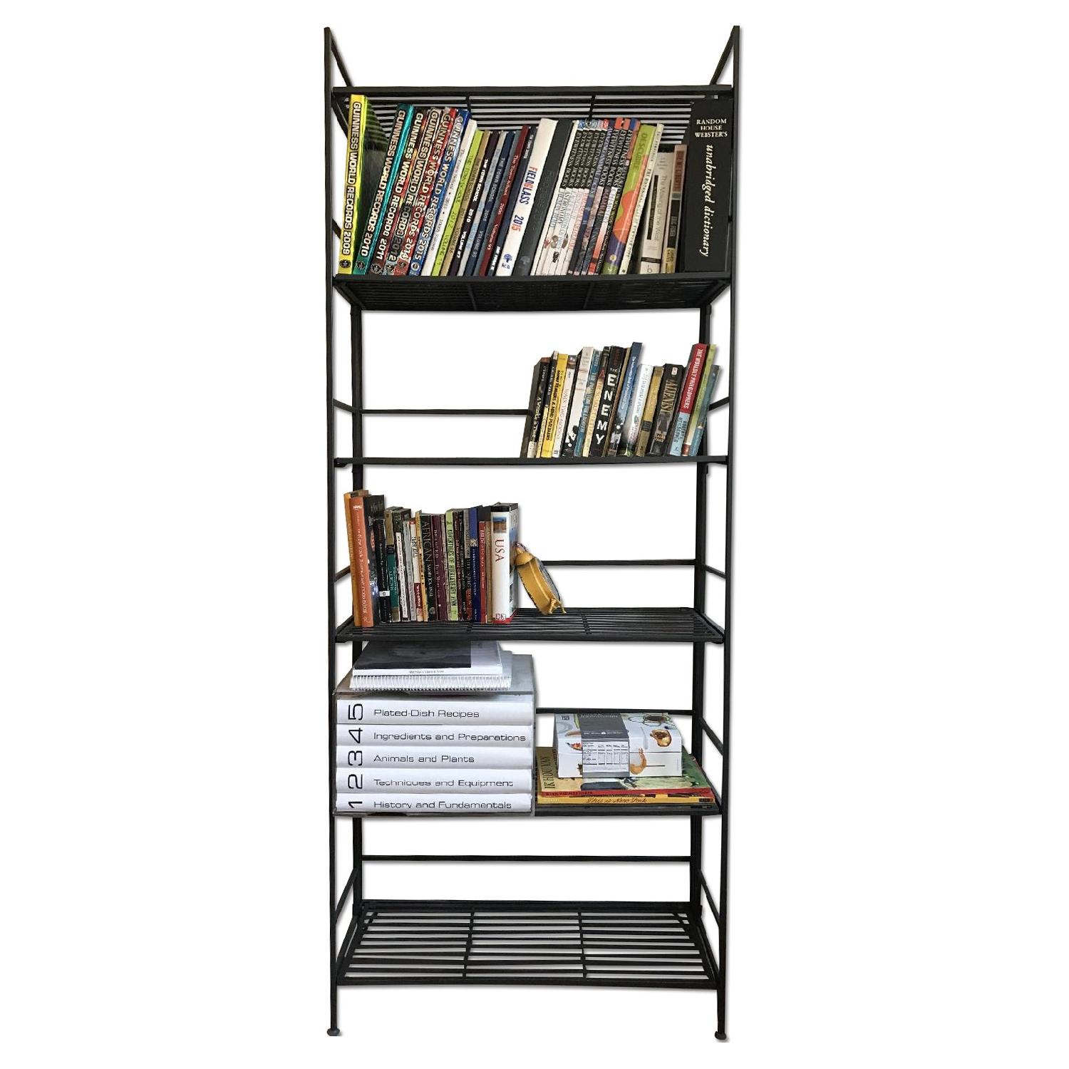 Container Store Modern Metal Bookcase - image-0