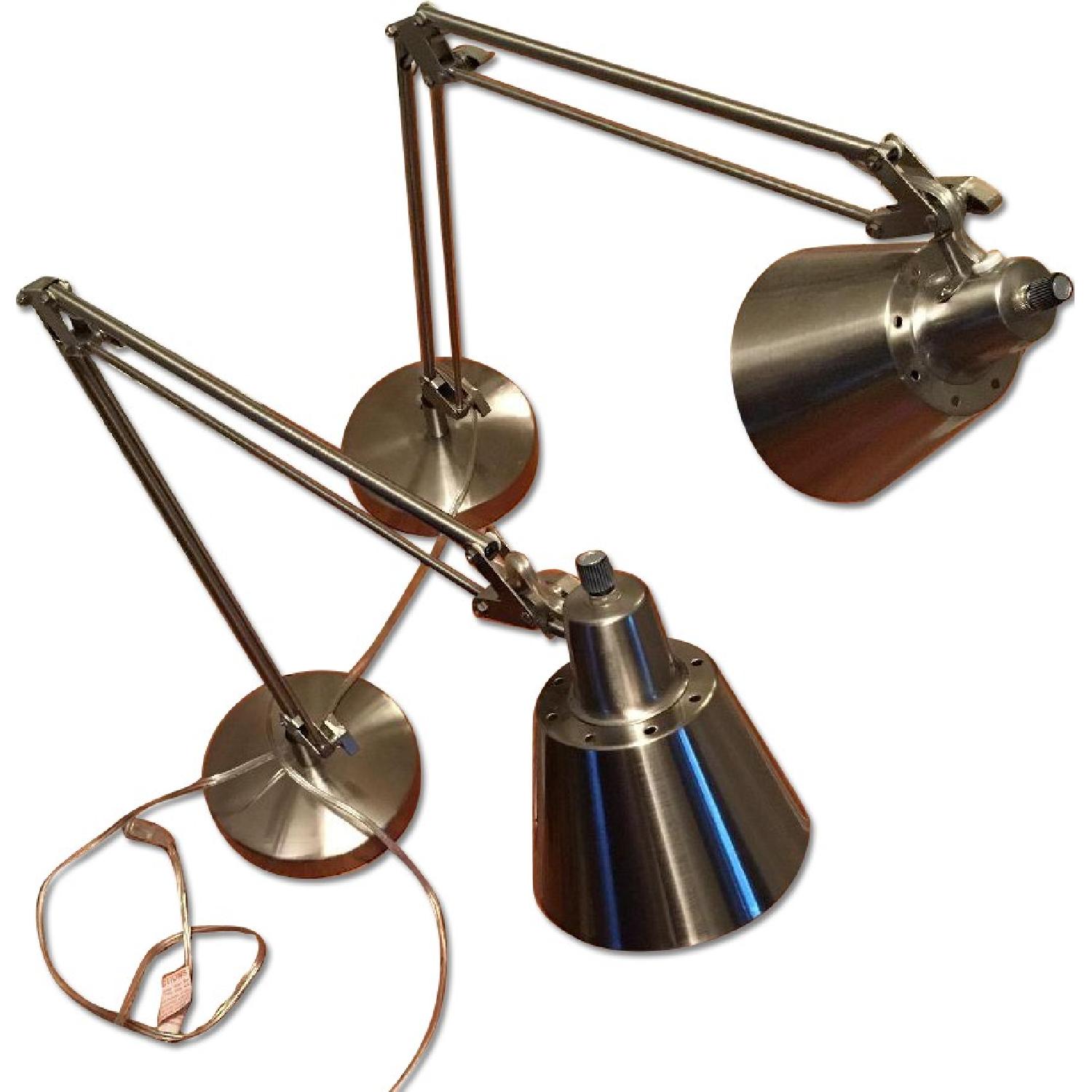 Lamps Plus Architect's Extendable Metal Desk Lamps - image-0