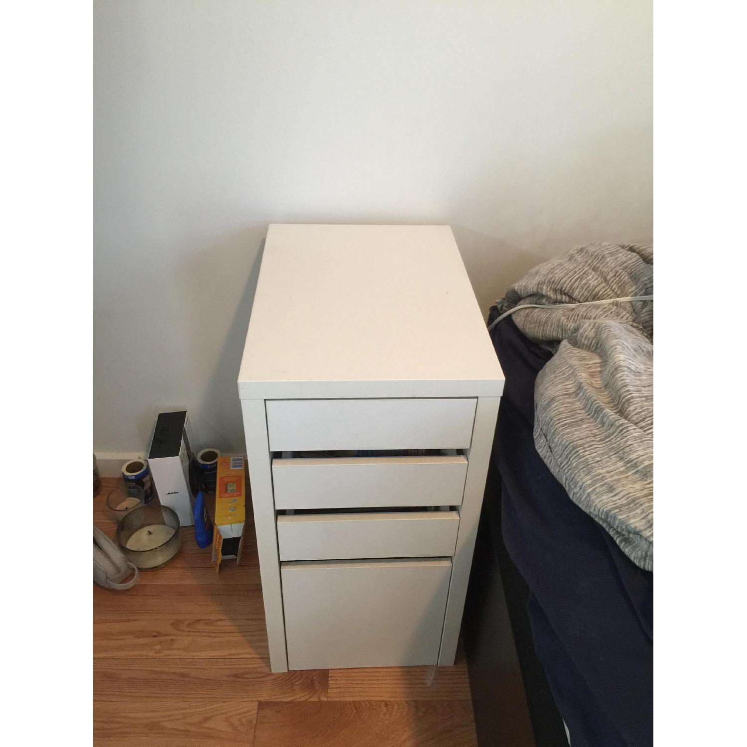 Ikea White 4 Drawer/File Storage - image-2