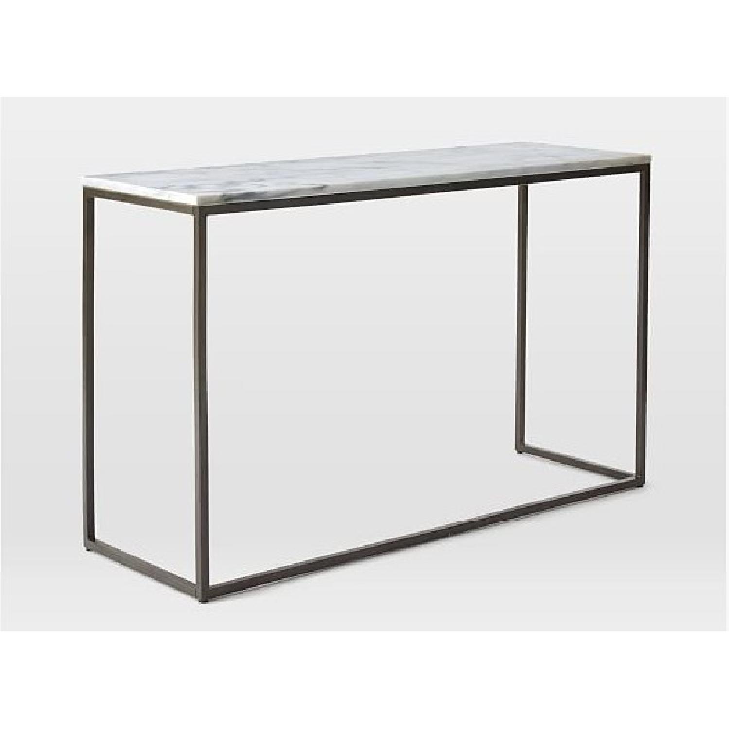 West Elm Box Frame Console Table - AptDeco