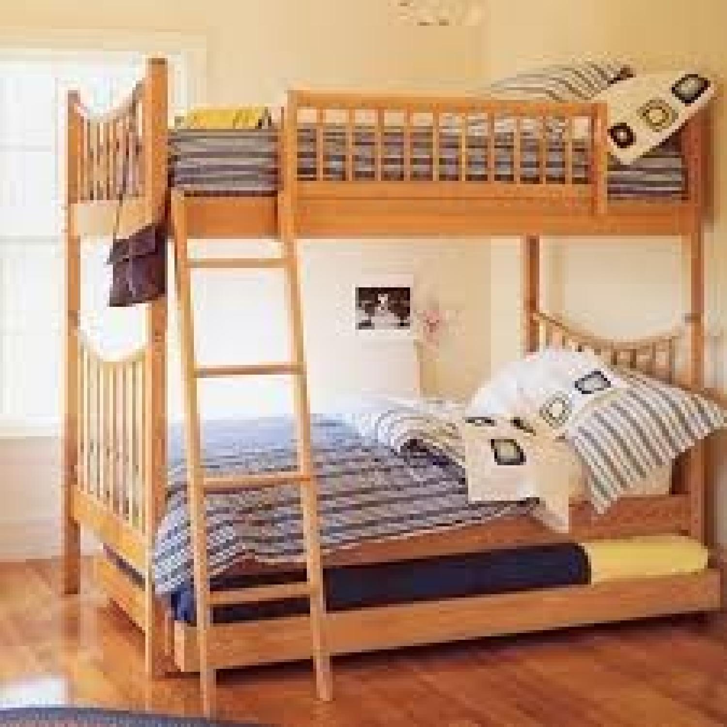Vermont Tubbs Stackable/Seperate Twin Beds - image-4