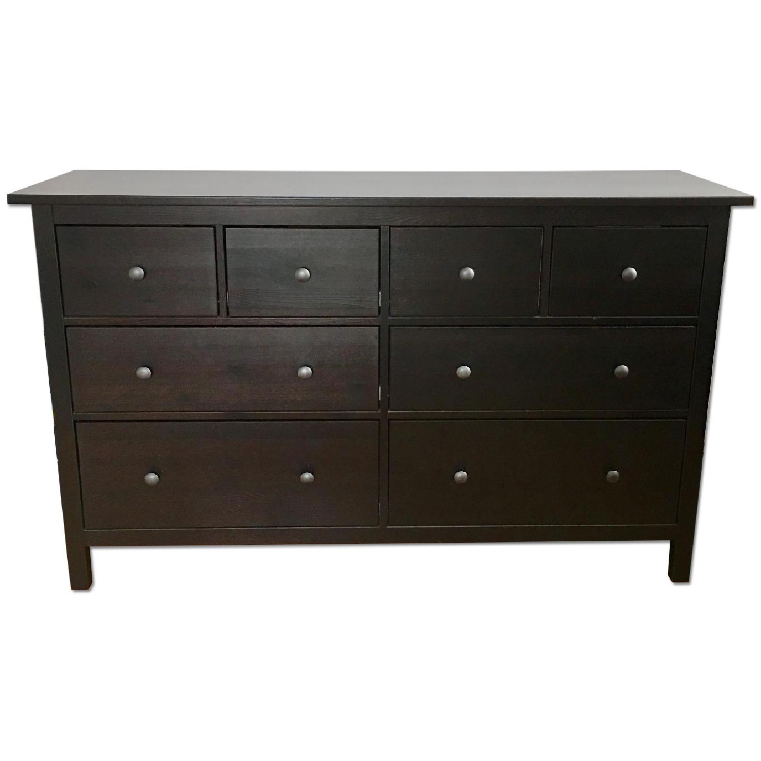 Ikea Hemnes 8Drawer Dresser in BlackBrown AptDeco