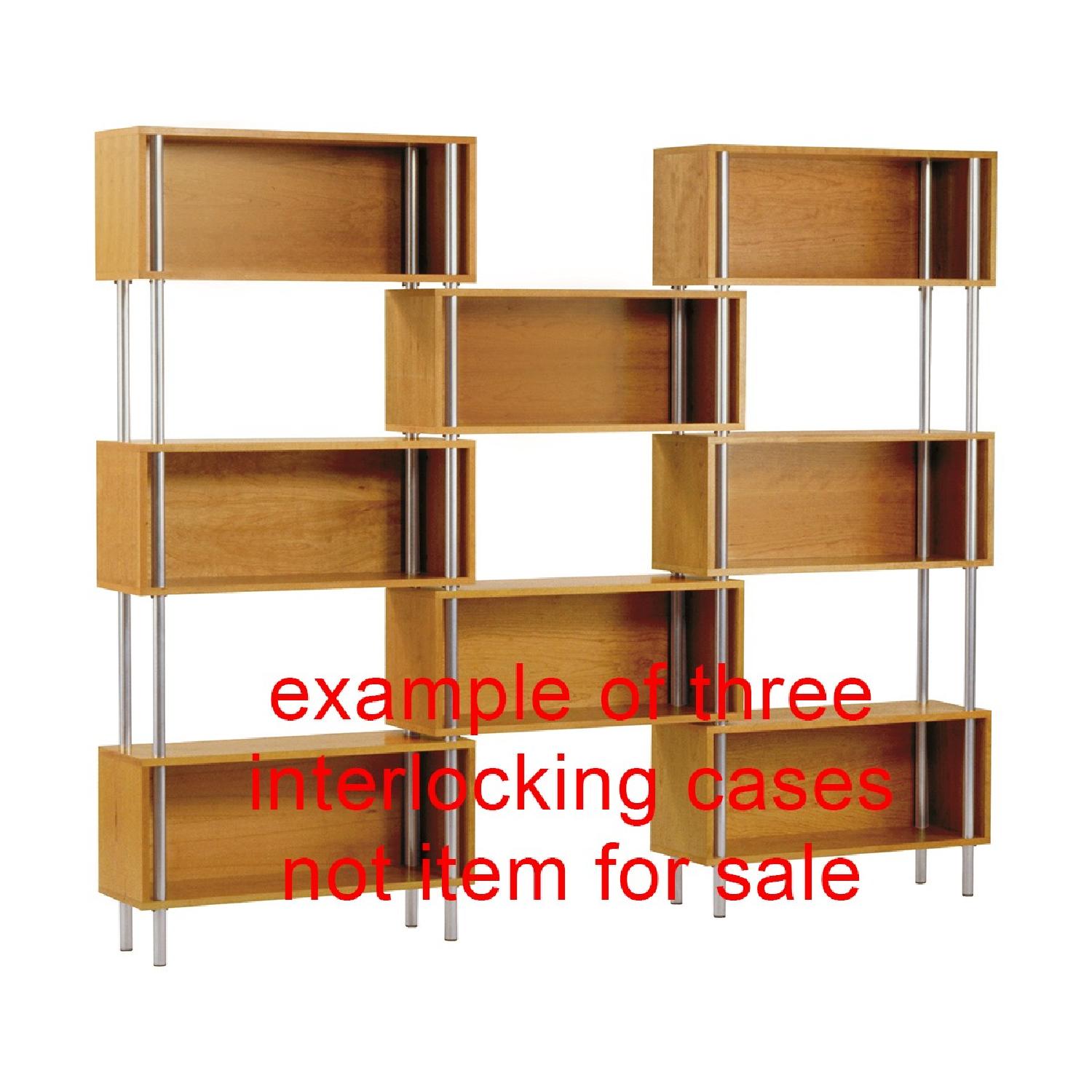 Blu Dot Chicago Series Bookcase/3 Box Shelf - image-1