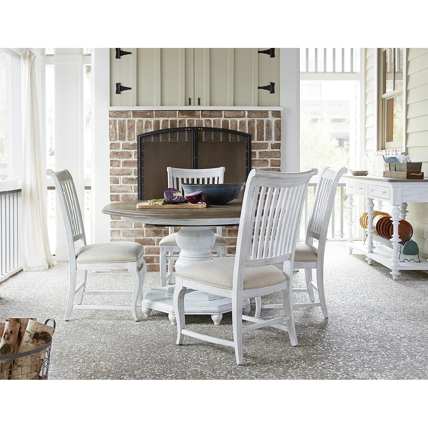 Paula Deen Home Dogwood Breakfast Table in Blossom/Driftwood - image-2