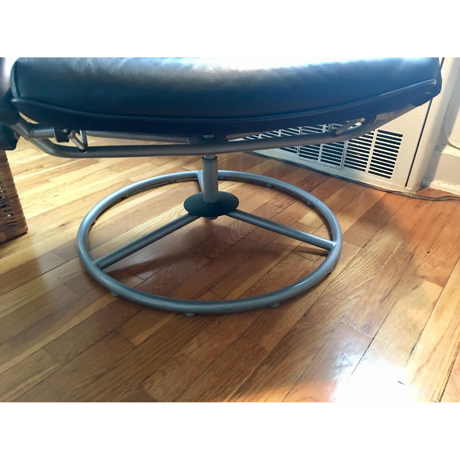 Ikea Reclining Armchair & Ottoman - image-4