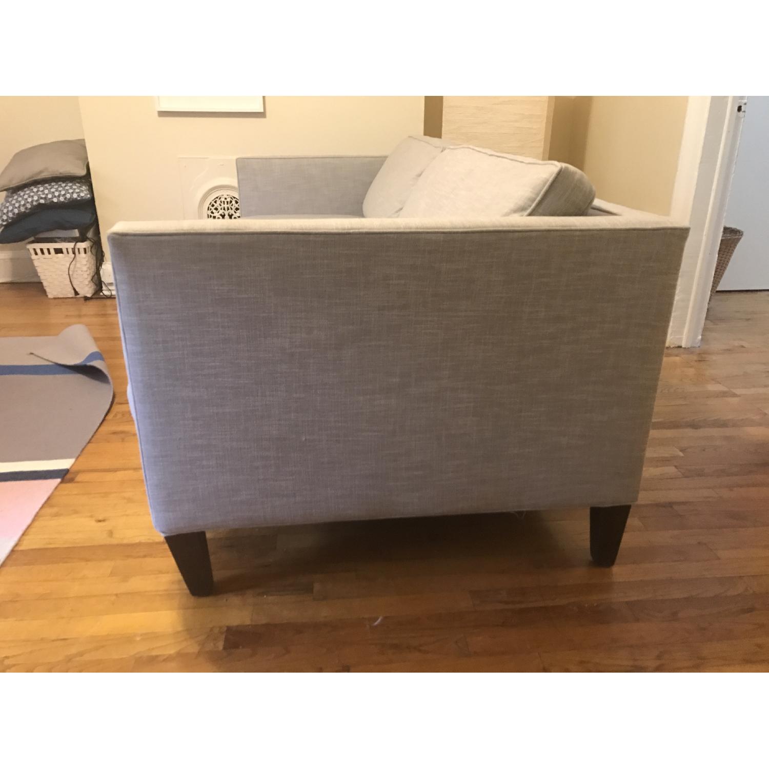 West Elm Dunham Box Cushion Sofa AptDeco