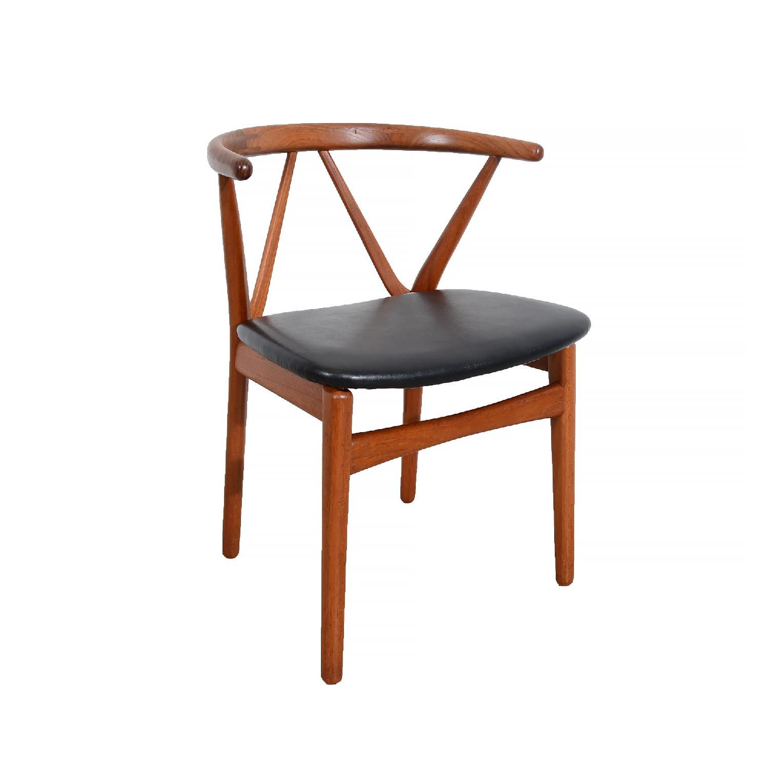 Bruno Hansen Chair Danish Modern Teak Arm Chair - image-1