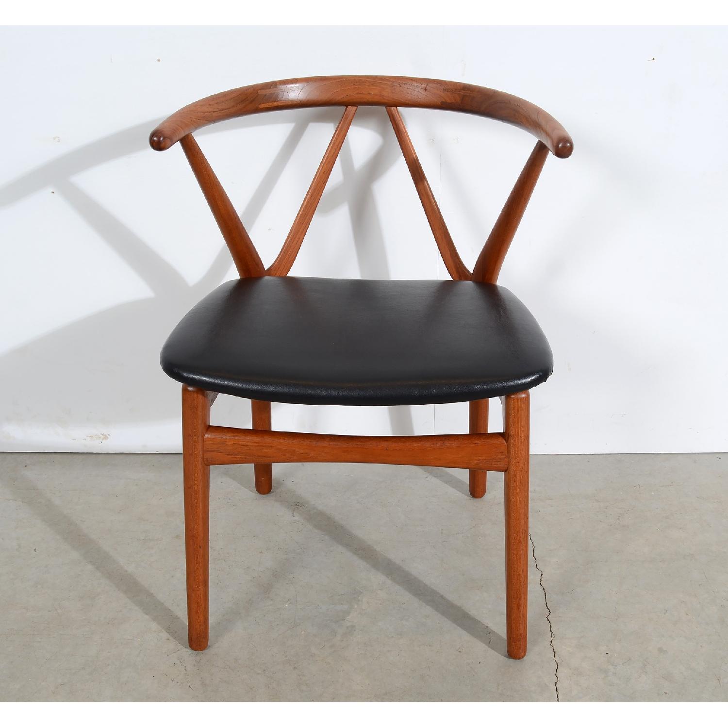 Bruno Hansen Chair Danish Modern Teak Arm Chair - image-3