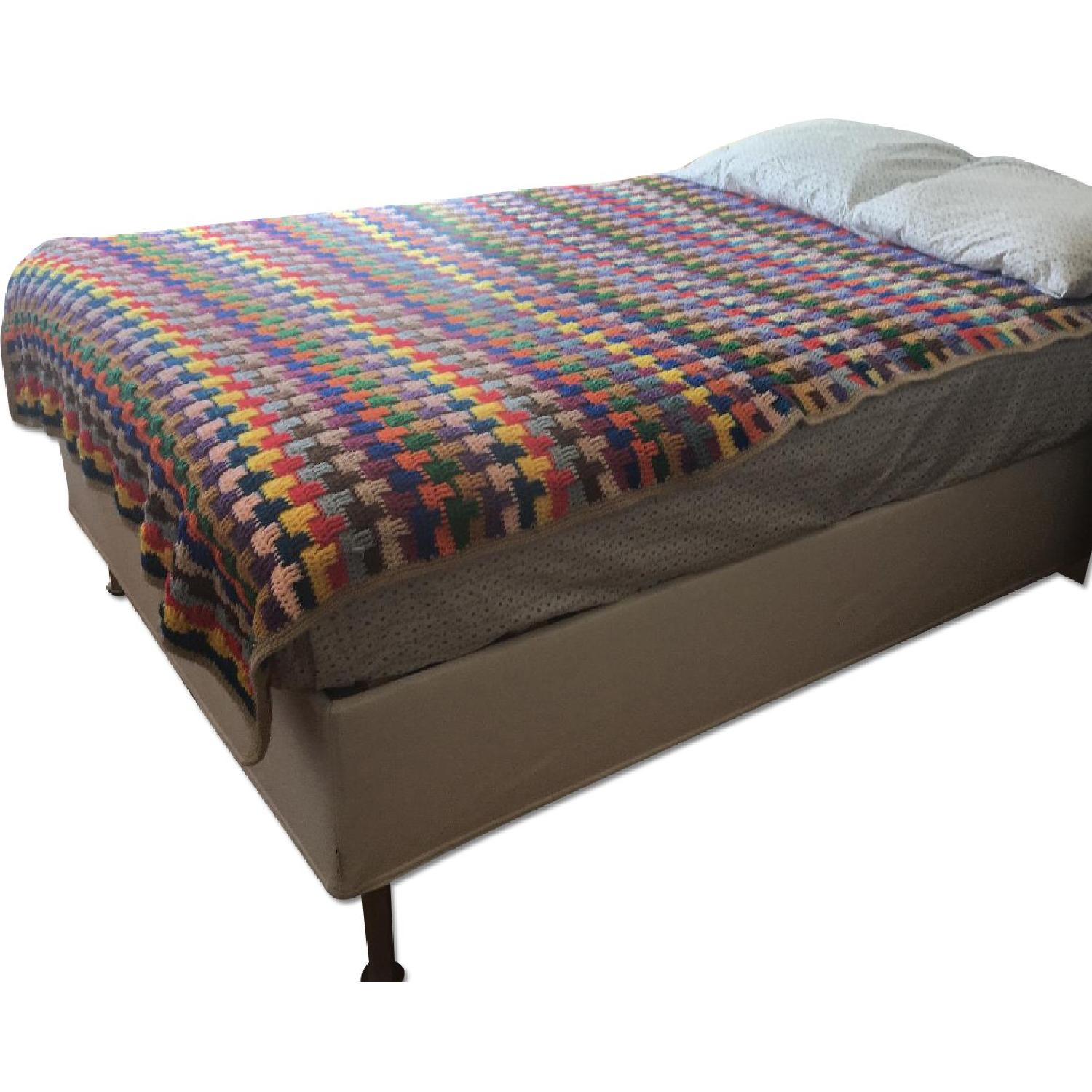 Ikea Alsarp Full Size Storage Bed Frame AptDeco