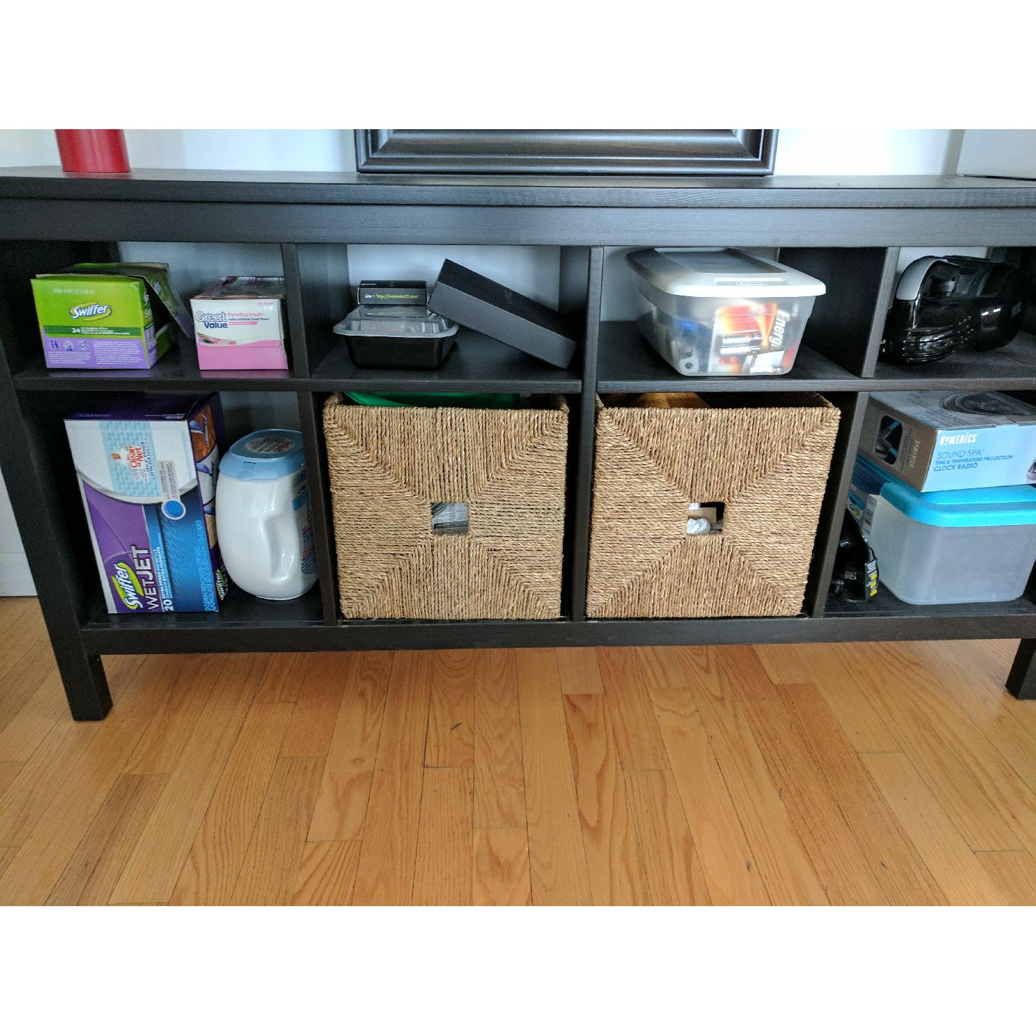 Ikea Black Storage Table - image-3