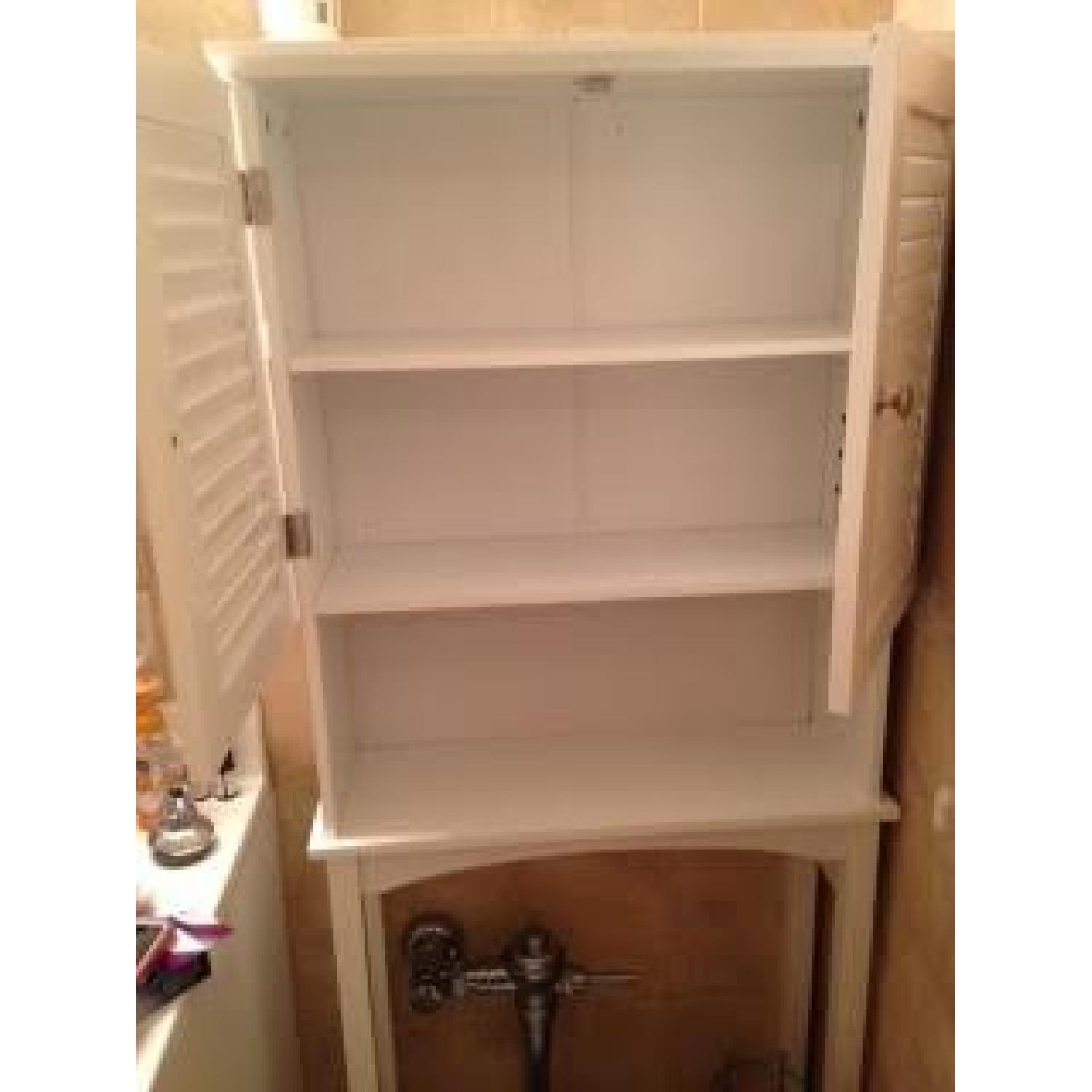 Bed Bath & Beyond Standing Bathroom Cabinet Wall Shelf - image-3